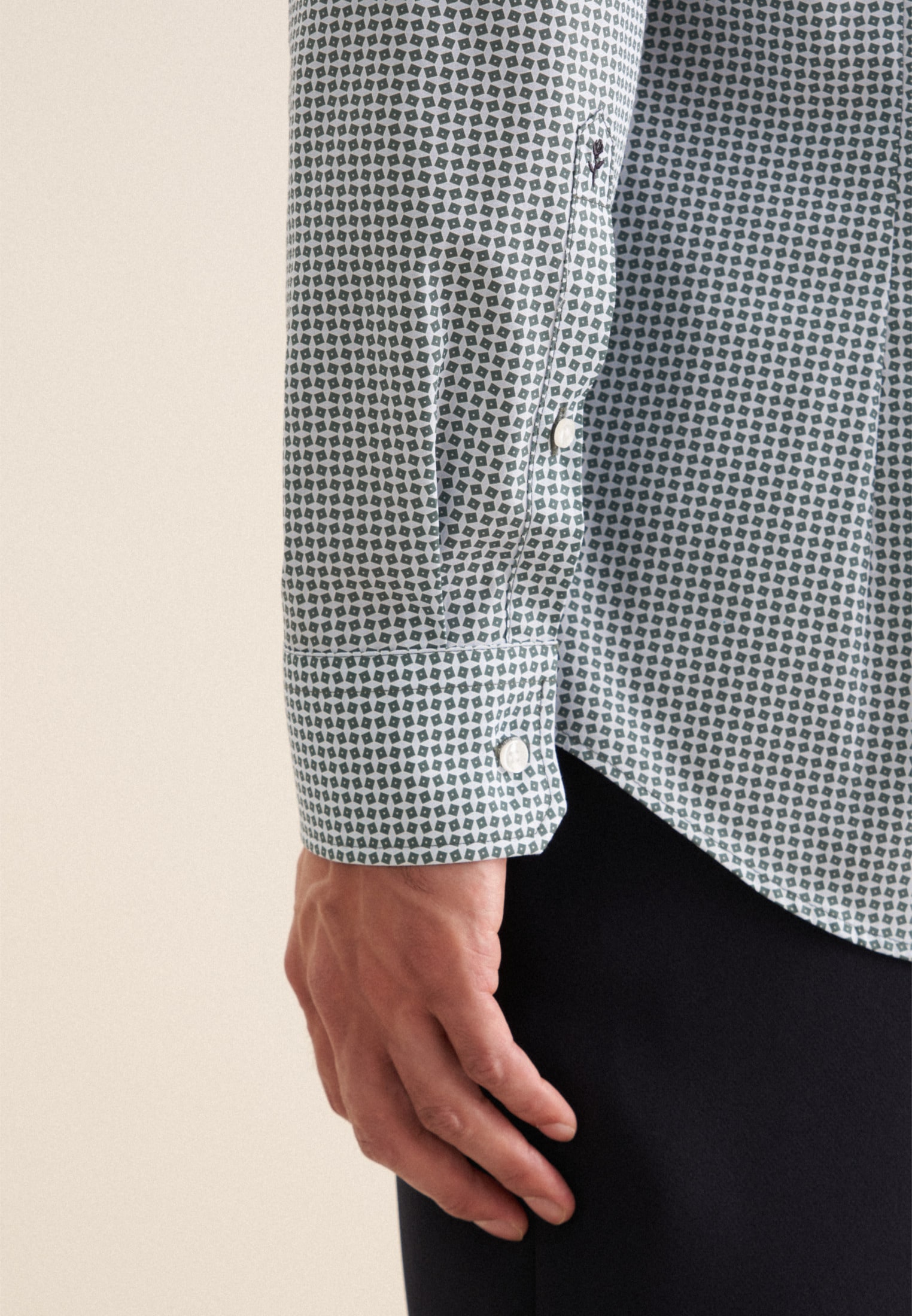 seidensticker Chemise d'affaires »X-Slim« X-Slim 1/1 Kentkragen Druck