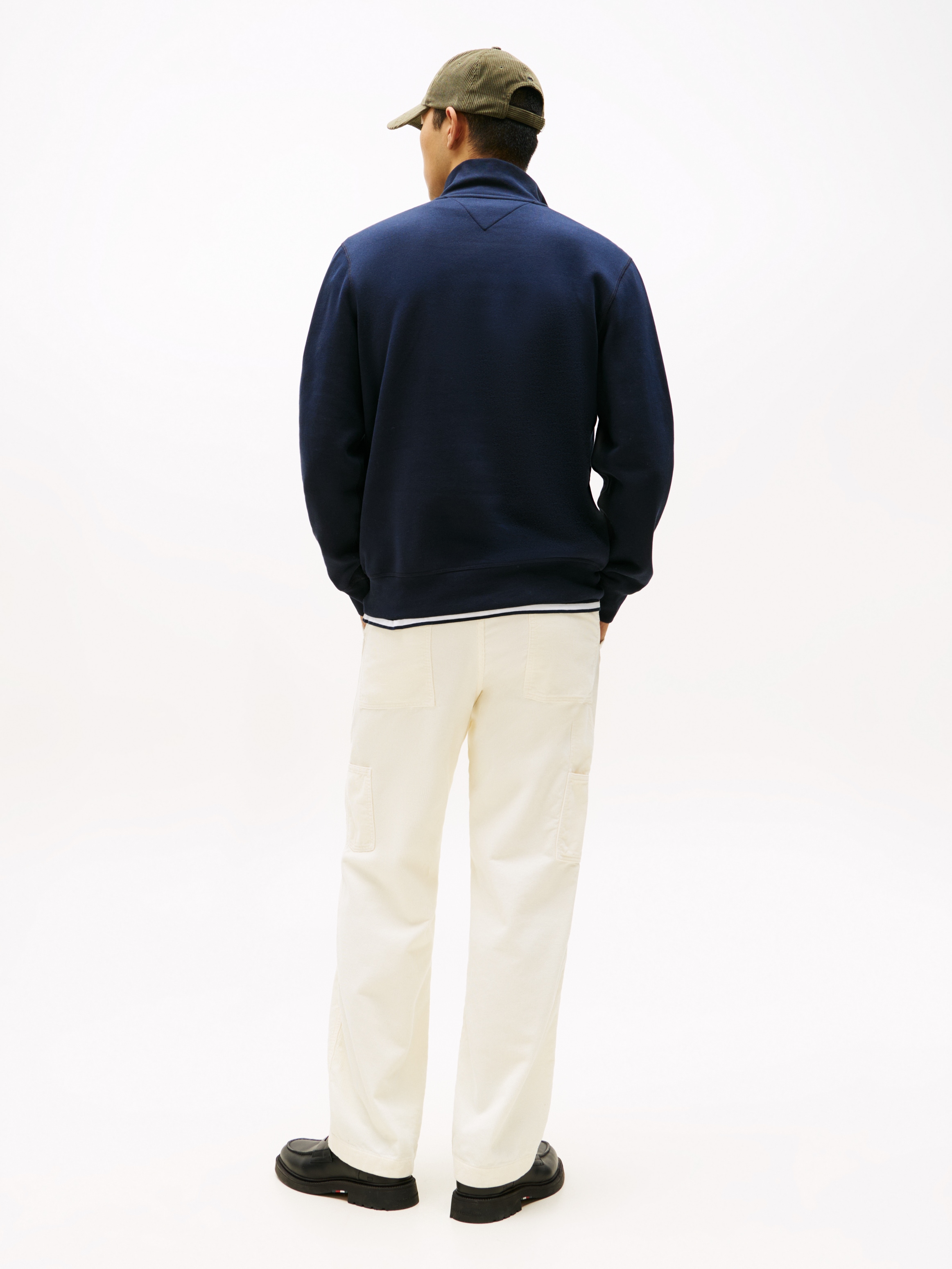 Tommy Hilfiger Sweat-shirt »ESSENTIAL FLEECE 1/4 ZIP«, avec col montant
