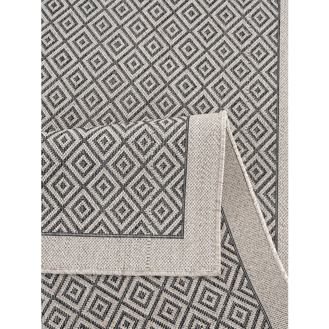 andas Teppich »Aliza«, rechteckig, mit Bordüre,Rauten-Design, wetterfest &  UV-beständig, Outdoor geeignet versandkostenfrei auf