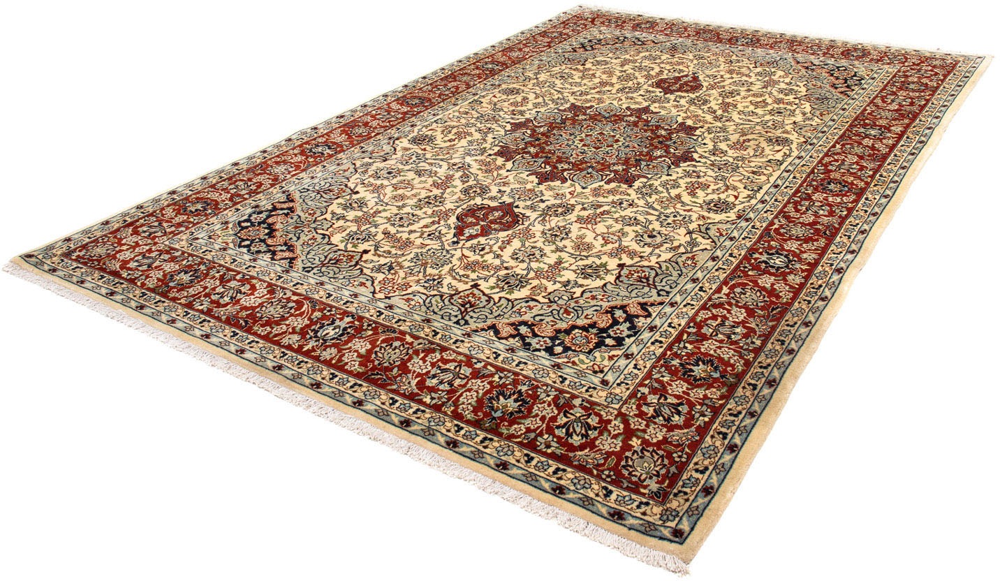 Image of morgenland Orientteppich »Perser - Classic - 316 x 205 cm - beige«, rechteckig, 10 mm Höhe, Wohnzimmer, Handgeknüpft, Einzelstück mit Zertifikat bei Ackermann Versand Schweiz
