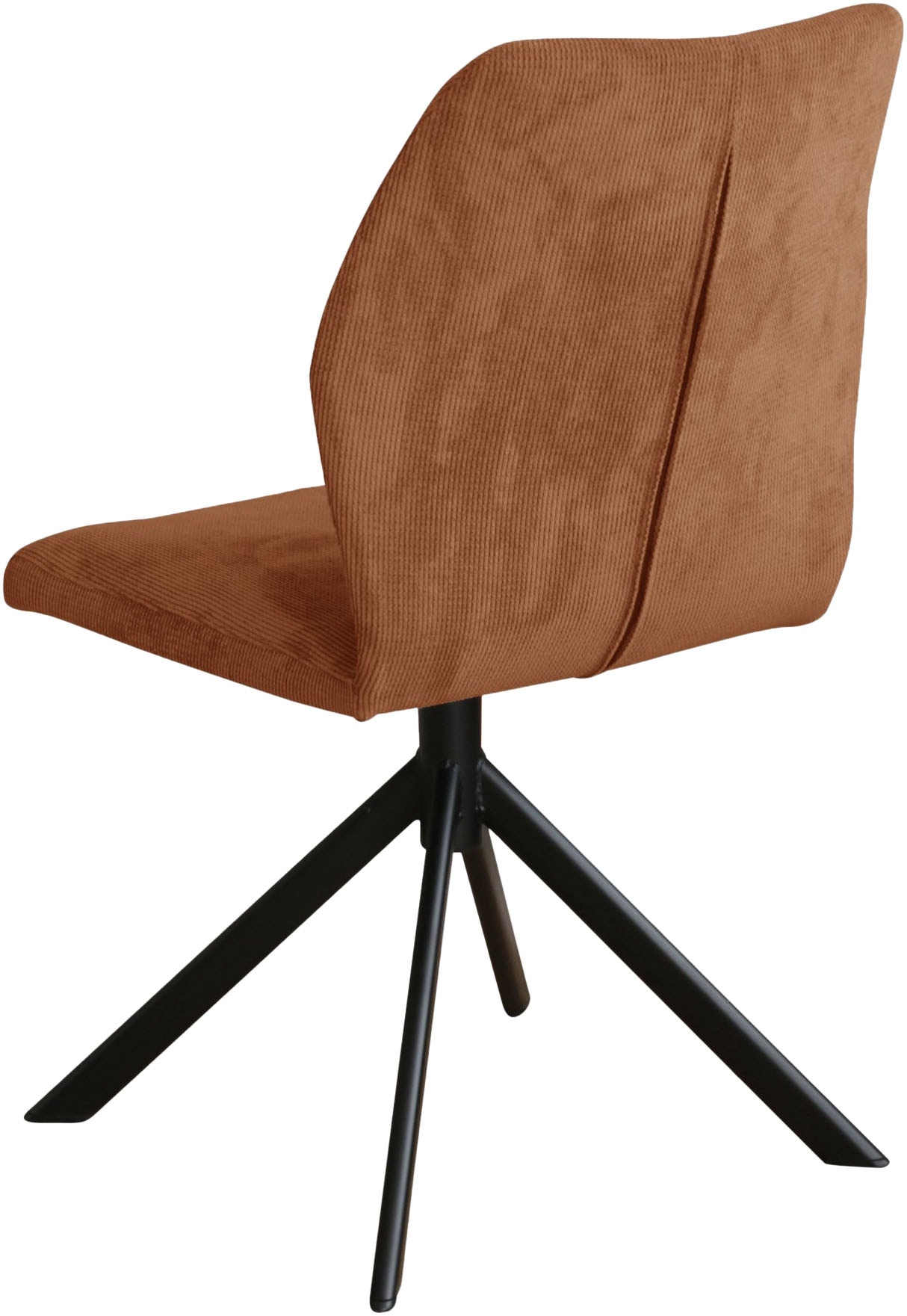 Home affaire Schalenstuhl »Hacienda«, (Set), Cord, Metallgestell