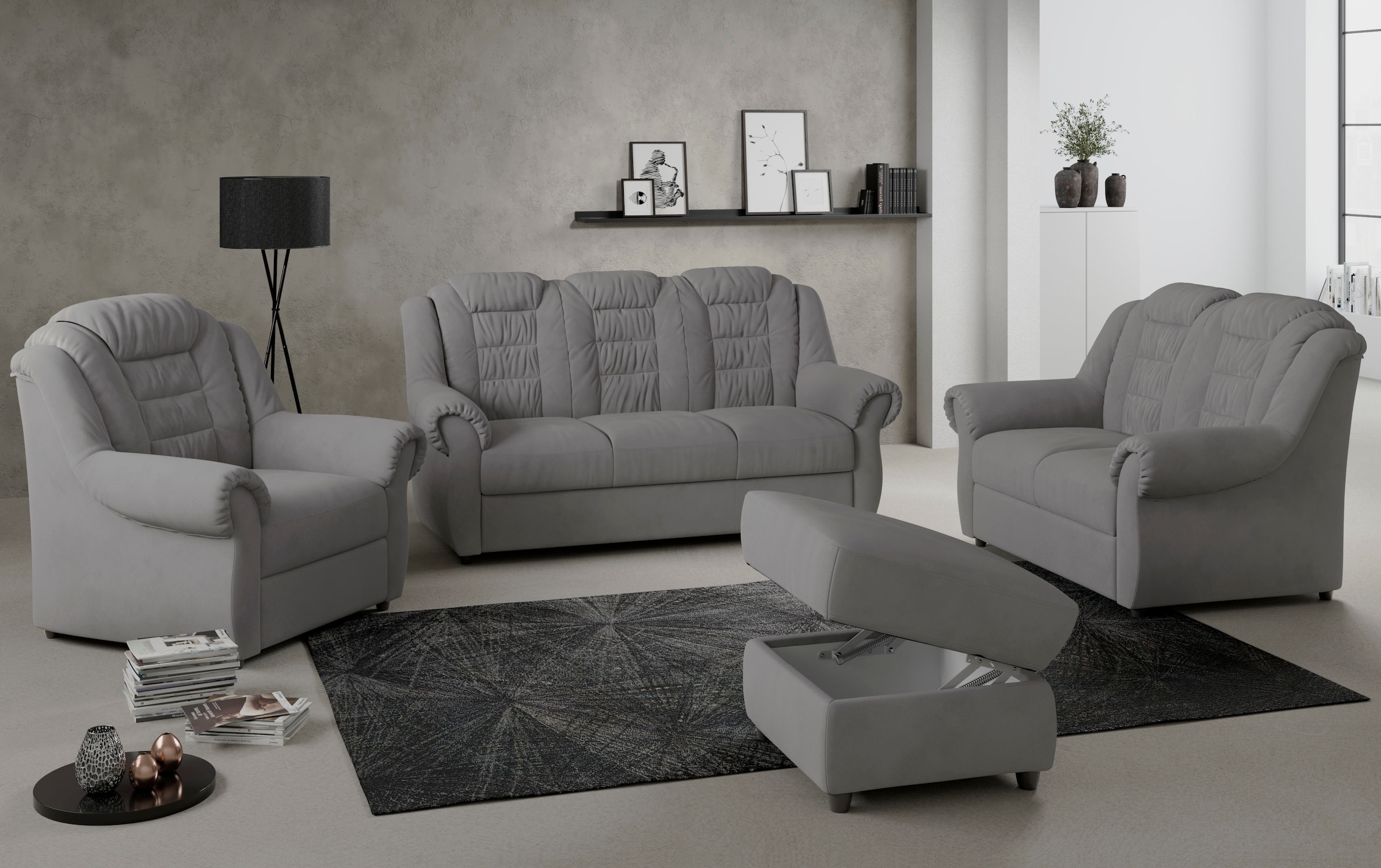 Home affaire Hocker »Boston« mit Stauraum