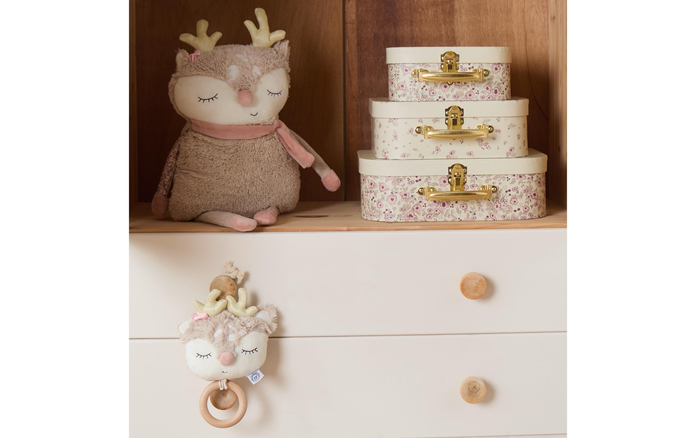 BIECO Spielwerkzeugkoffer »Ella vintage flowers 3er Set«