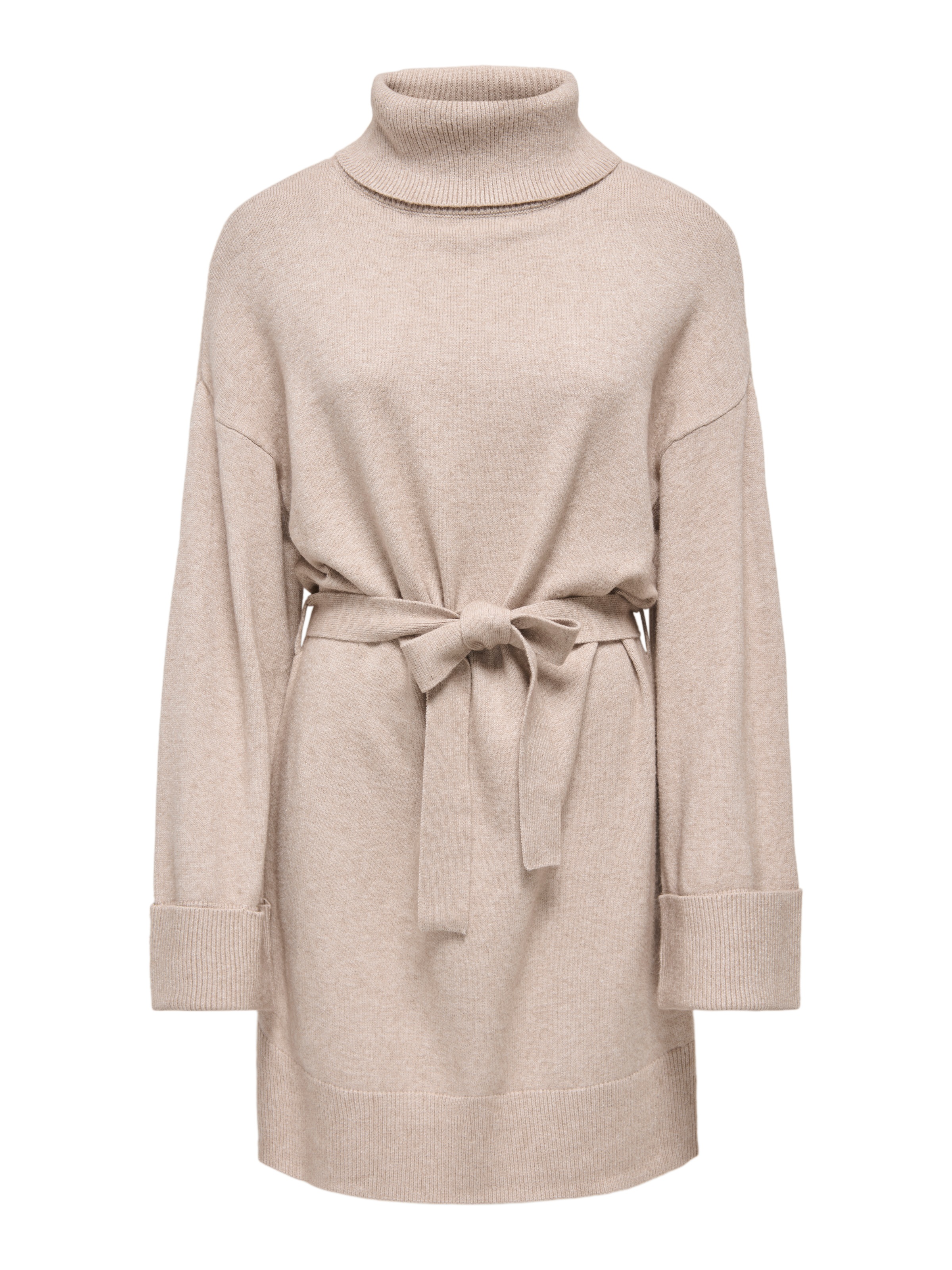 ONLY Strickkleid »ONLPRINCESS LS ROLL-NECK DRESS KNT NOOS« Viskosemischung, regular fit
