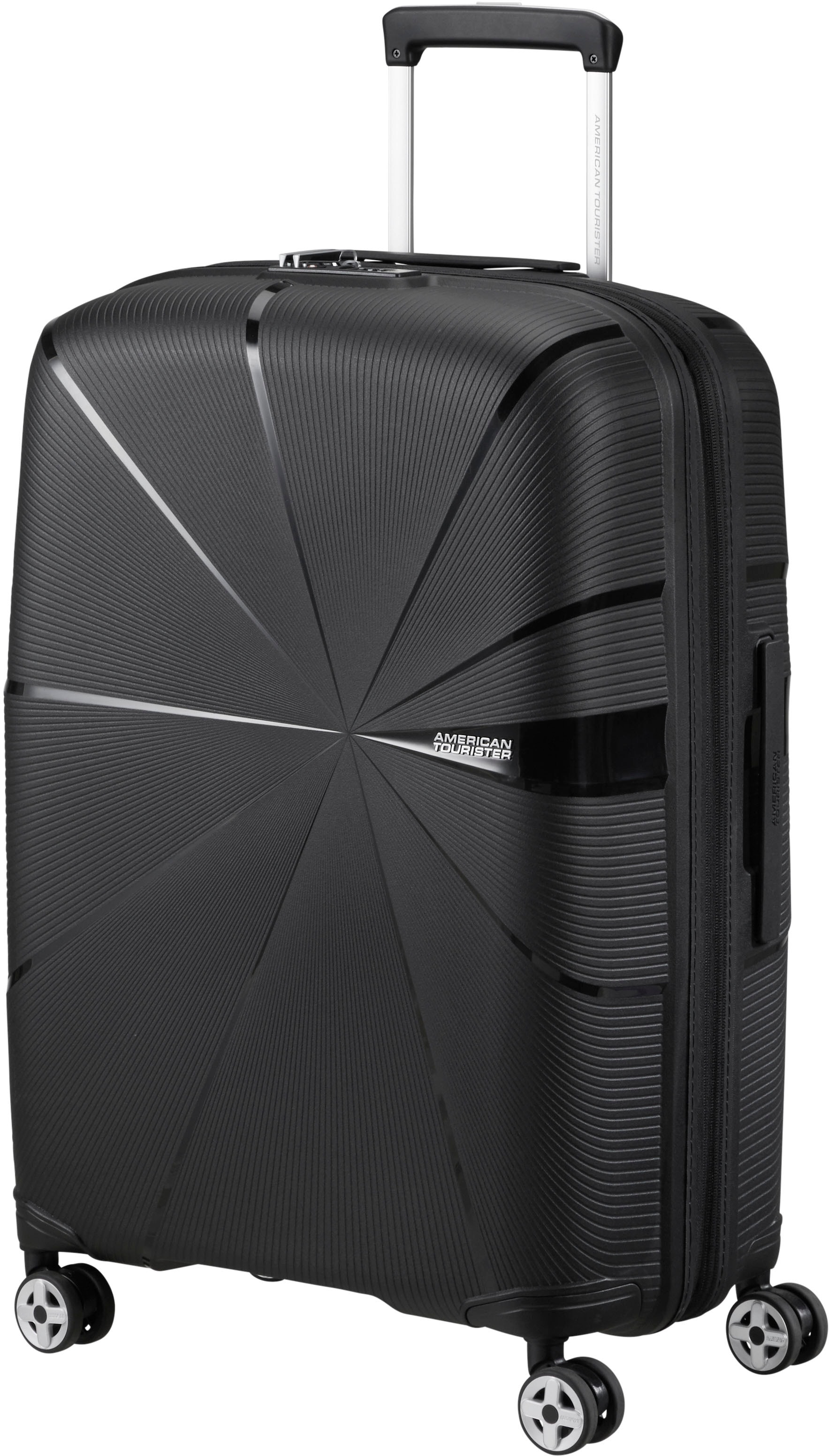 American Tourister® Hartschalen-Trolley »STARVIBE, in verschiedenen Farben und Grössen«, 4 Rollen, Handgepäck-Koffer Reisegepäck Koffer TSA-Zahlenschloss