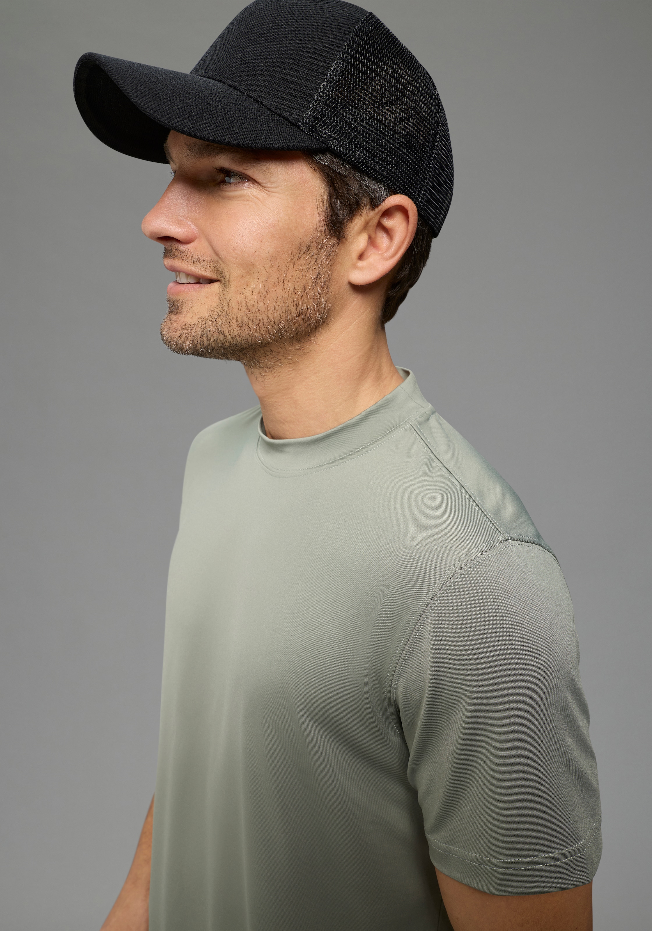 Ocean Sportswear T-shirt fonctionnel »atmungsaktiv , quick dry« schmal geschnitten, Kurzarm, schnell trocknend, unifarben