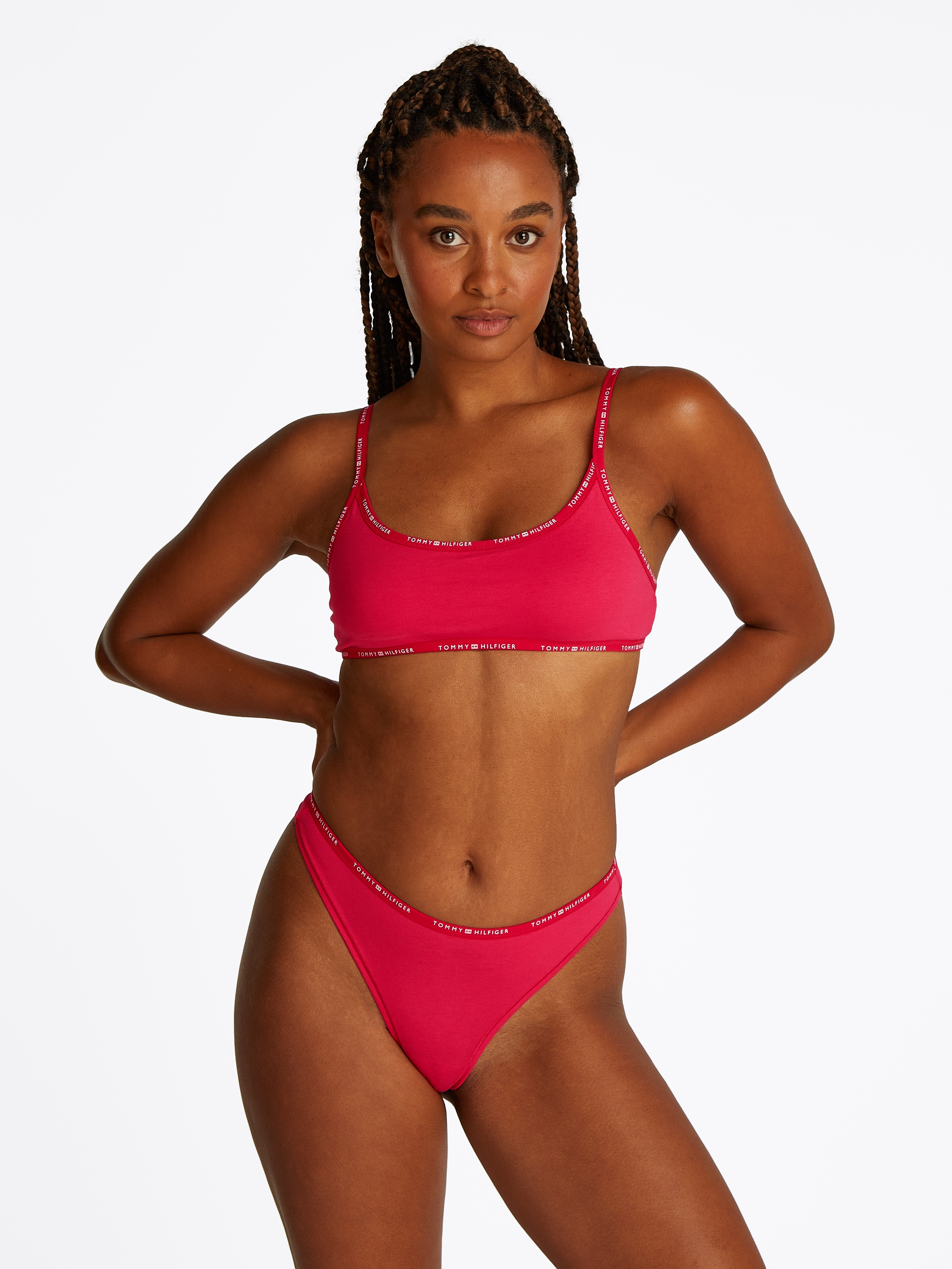 Tommy Hilfiger Underwear Tanga »THONG«, mit Logoschriftzügen