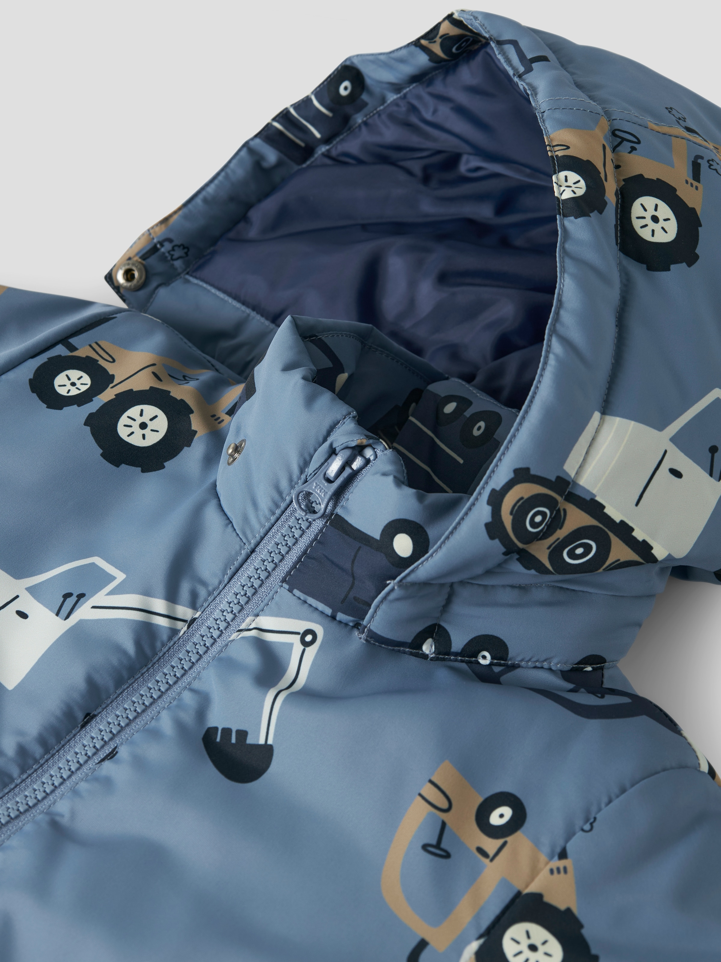 Name It Veste d'extérieur »NMMMAX JACKET PA AOP NOOS« avec capuche Fibres synthétiques, déperlantes, avec capuche amovible