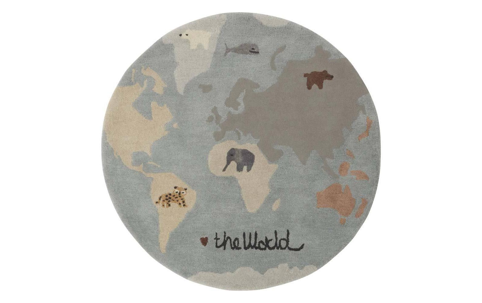 Kinderteppich »The World tufted rug Ø 120 cm«