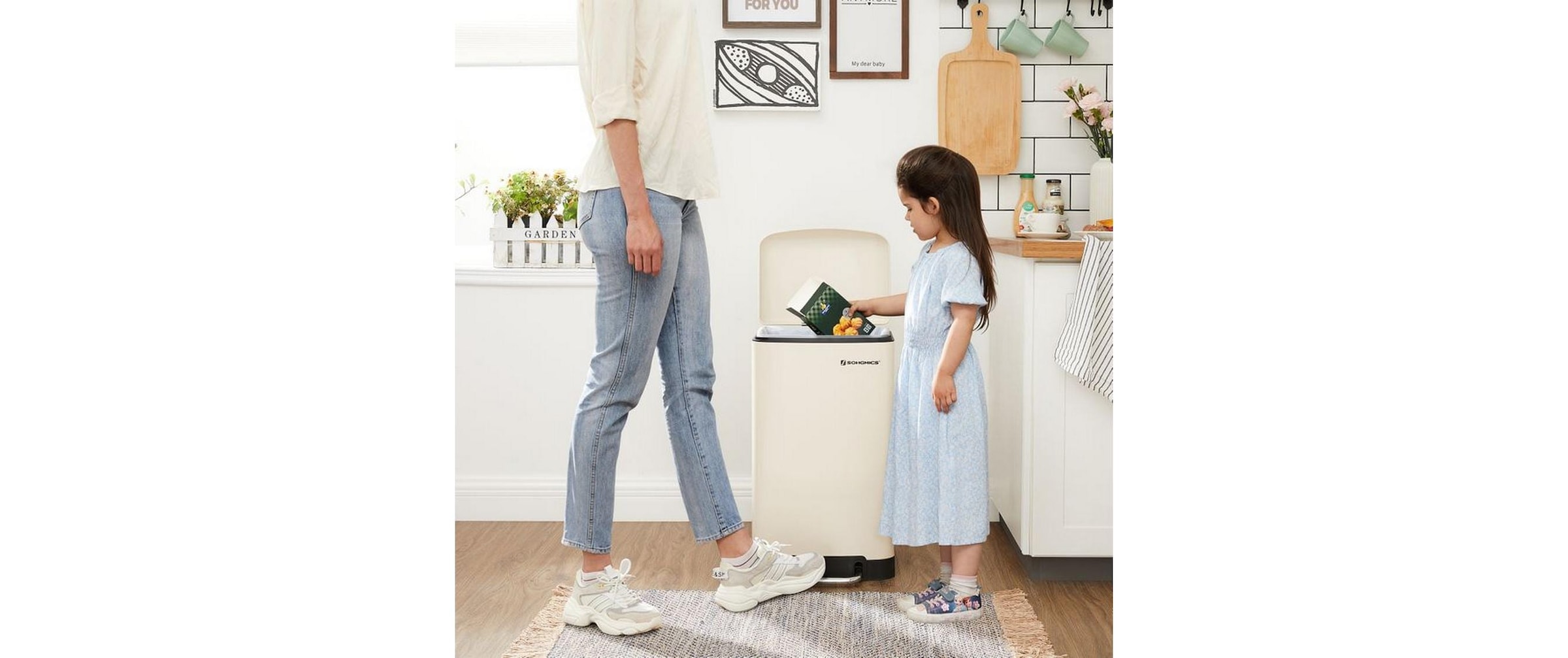 SONGMICS Mülleimer »mit Inneneimer 30 l« 1 Behälter