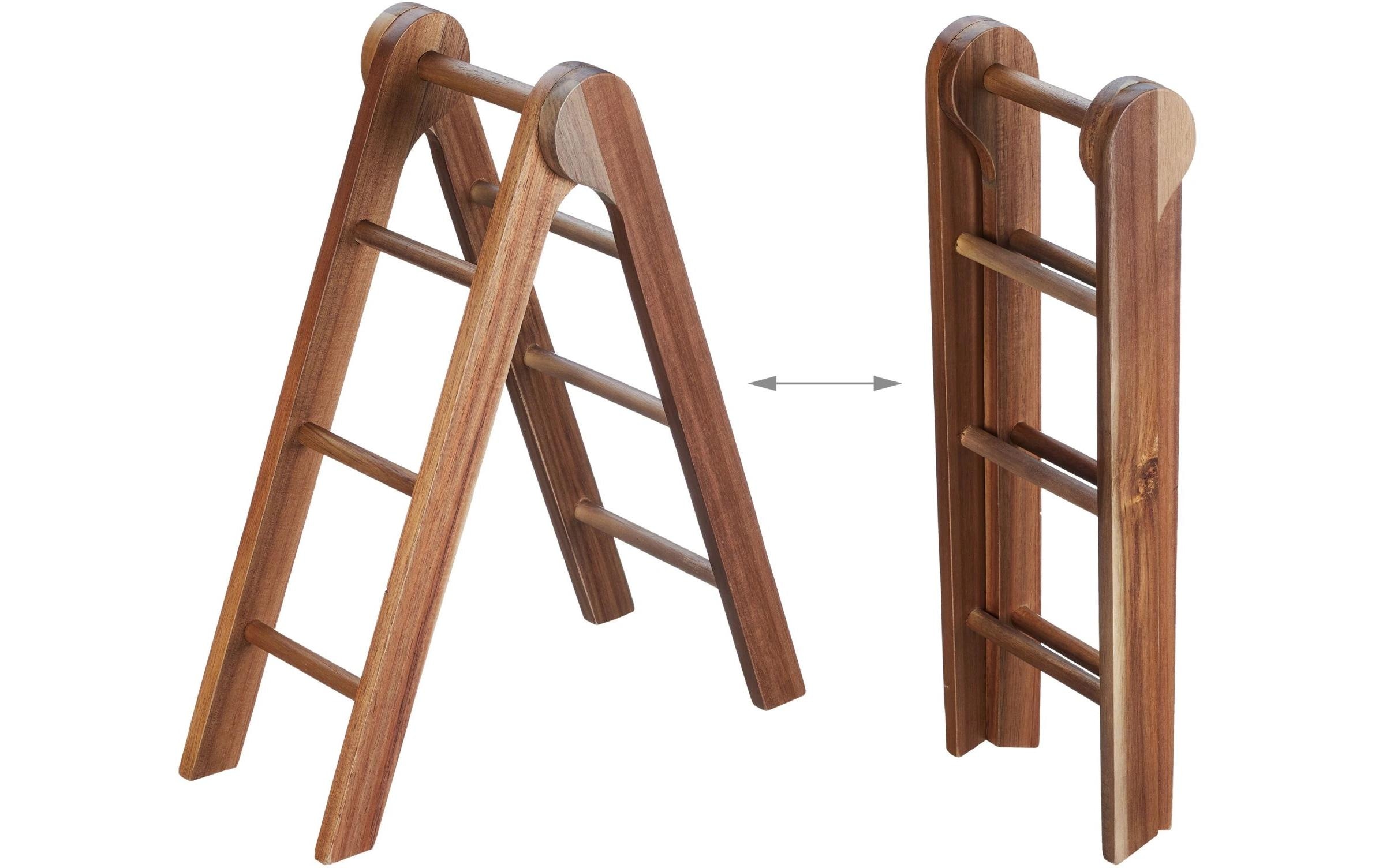relaxdays Etagere »3-stufig«, Holzart: Akazie (China)