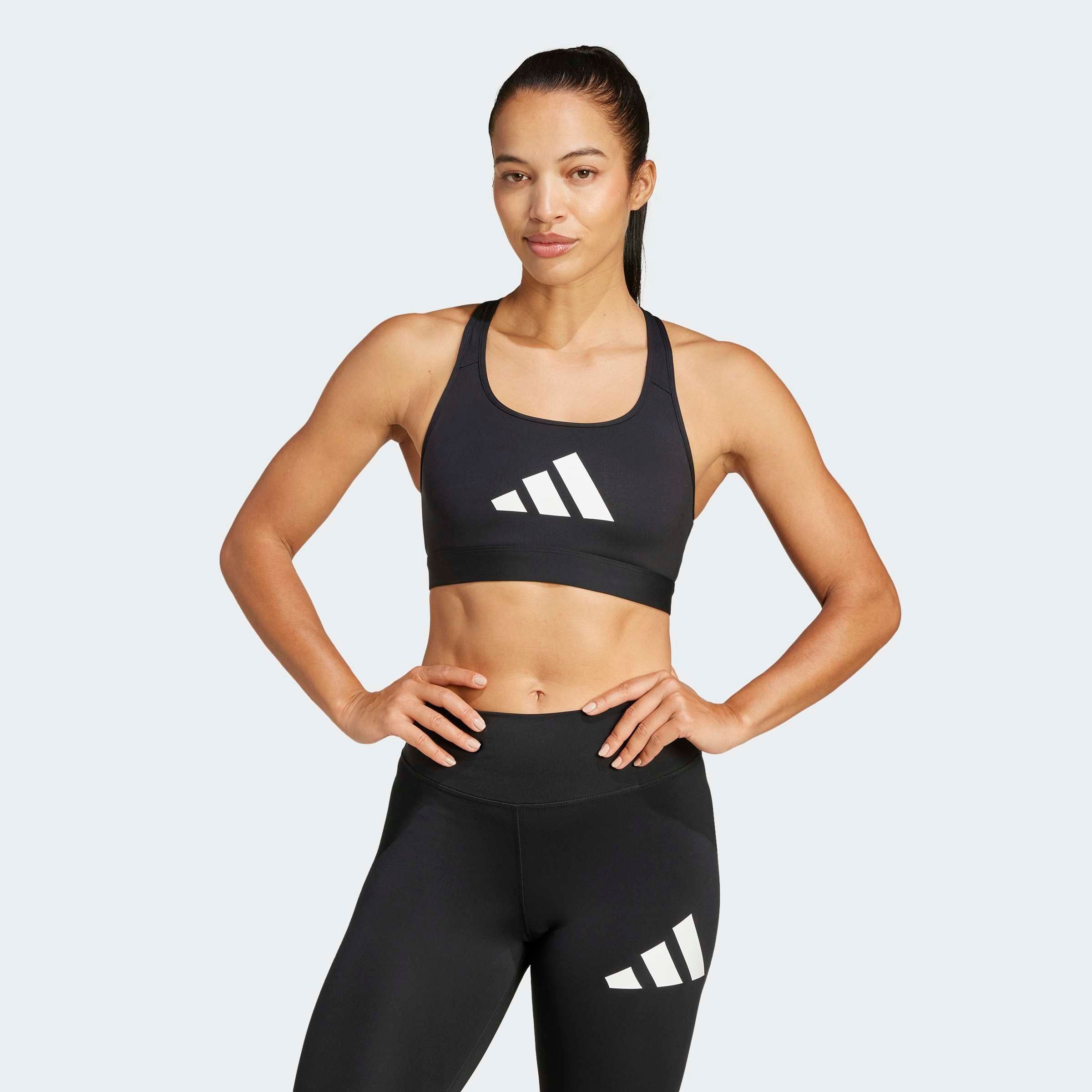 Image of adidas Performance Sport-BH "PRIMELIFTREACT GRAFIK SPORT-BH" ohne Bügel, mit AEROREADY-Technologie, für Erwachsene