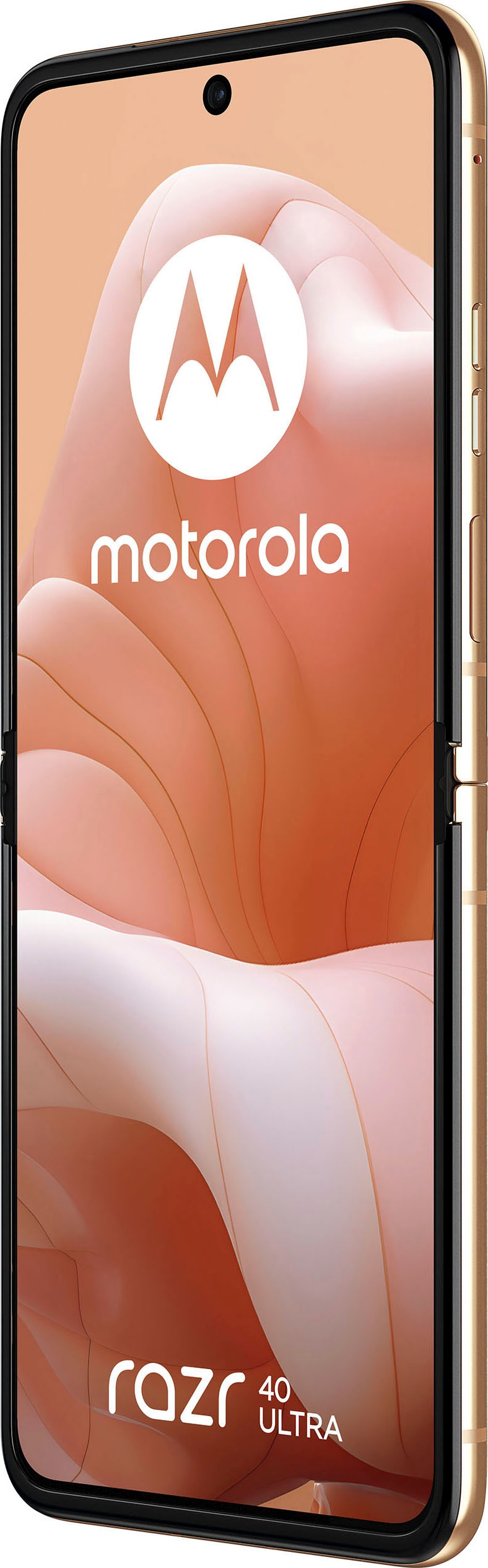 Motorola Smartphone »Motorola razr40 ultra« Peach Fuzz