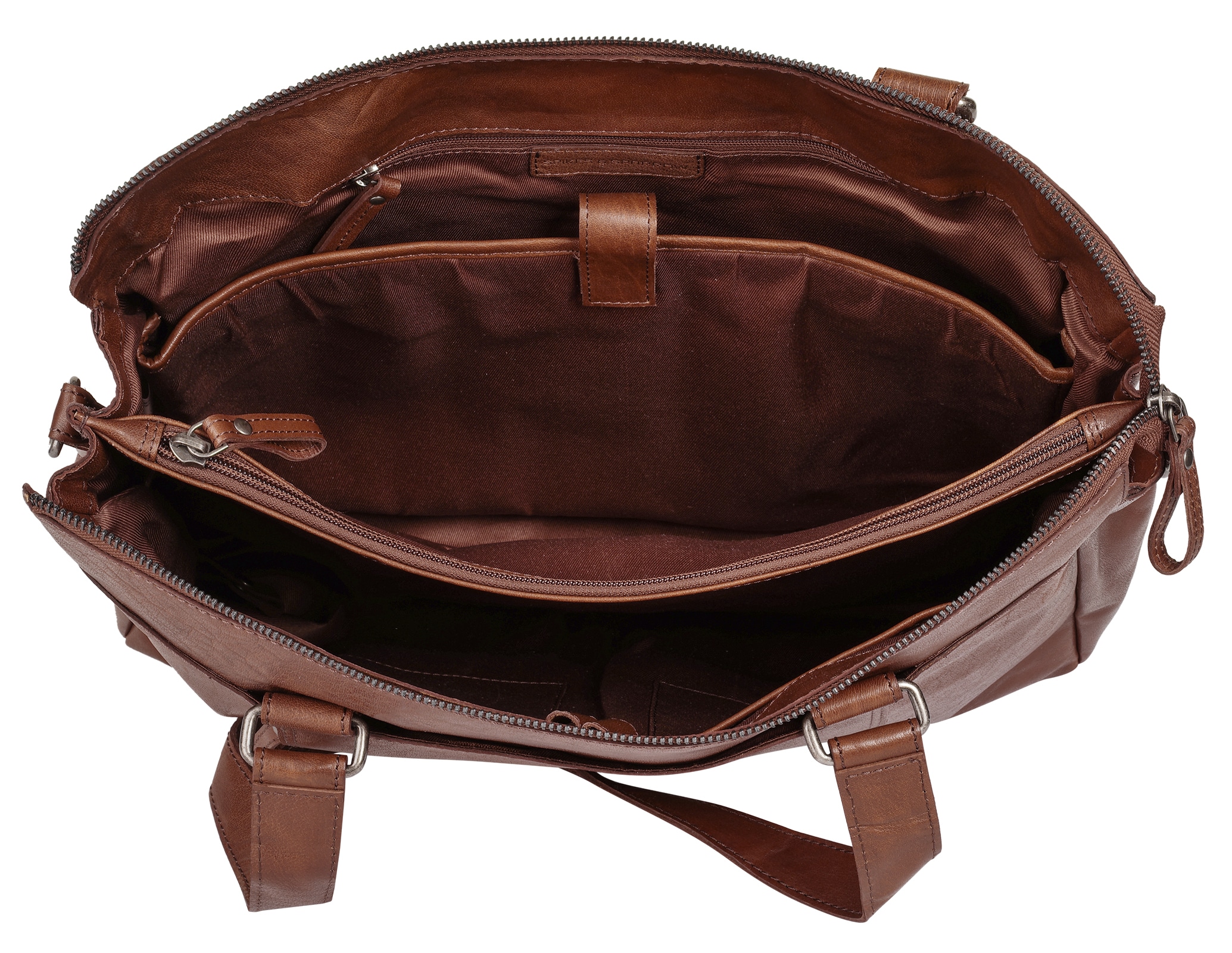 Spikes & Sparrow Shopper echt Leder