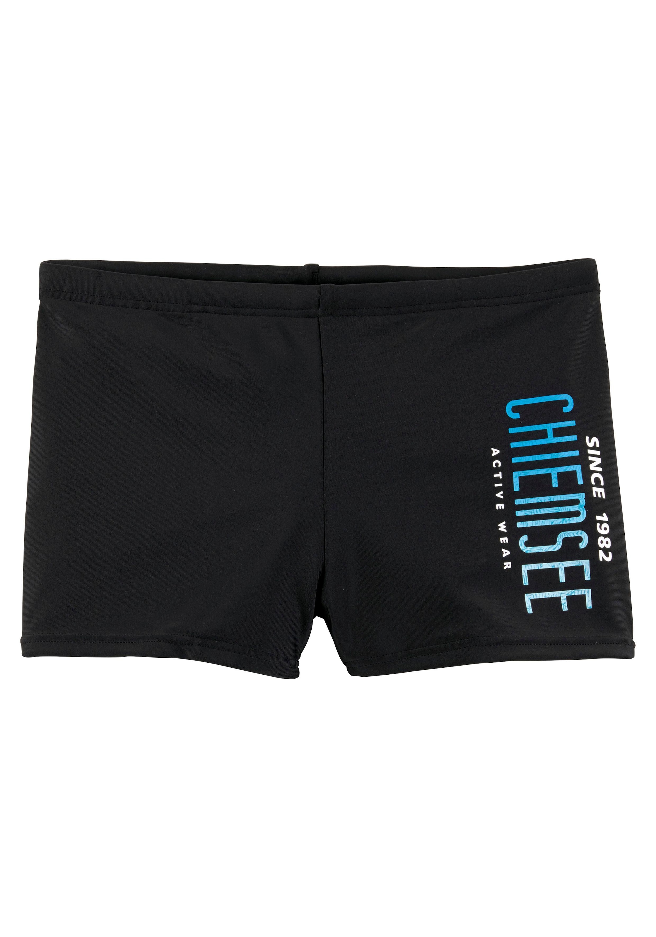 Chiemsee Boxer-Badehose, mit Logodruck