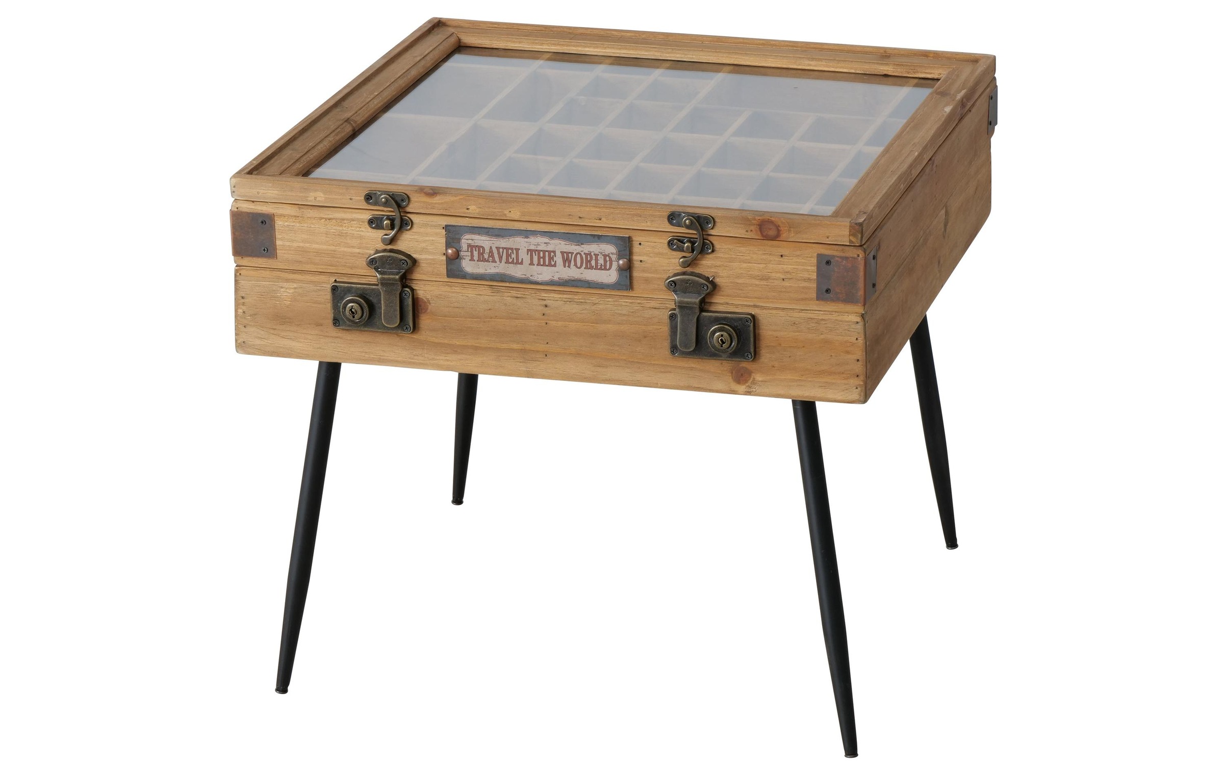 Image of BOLTZE Beistelltisch »Collect Eisen/Holz, Braun/Schwarz« bei Ackermann Versand Schweiz