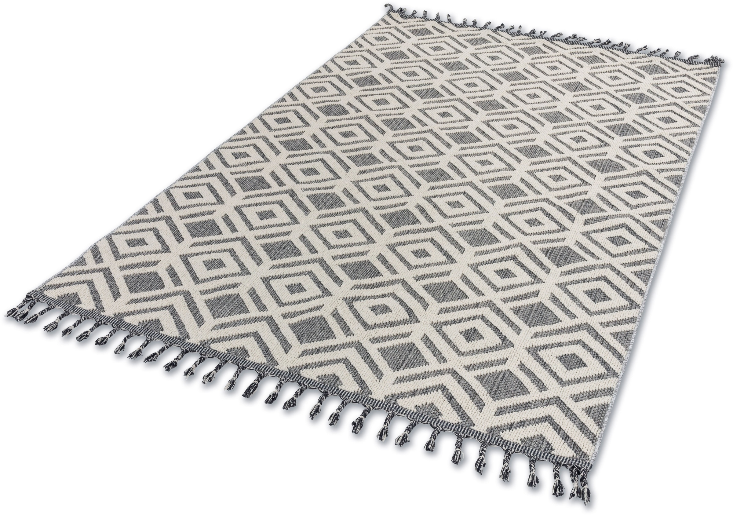 ASTRA Tapis »Trevi 6831 221« Rectangulaire 7 mm Höhe In- und Outddor geeignet, Balkon, Aussenbereich