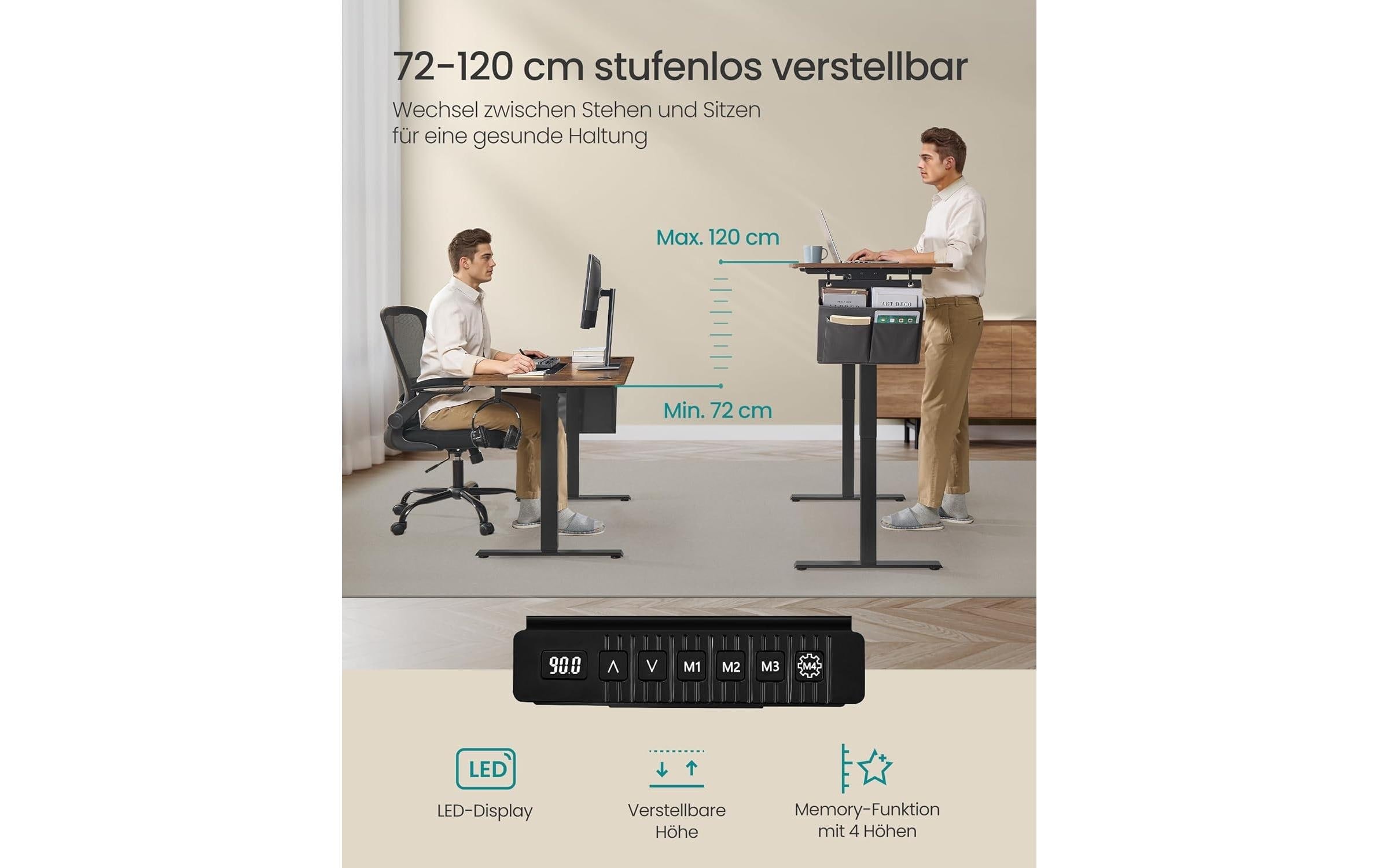 SONGMICS Arbeitstisch »140 x 60 cm«