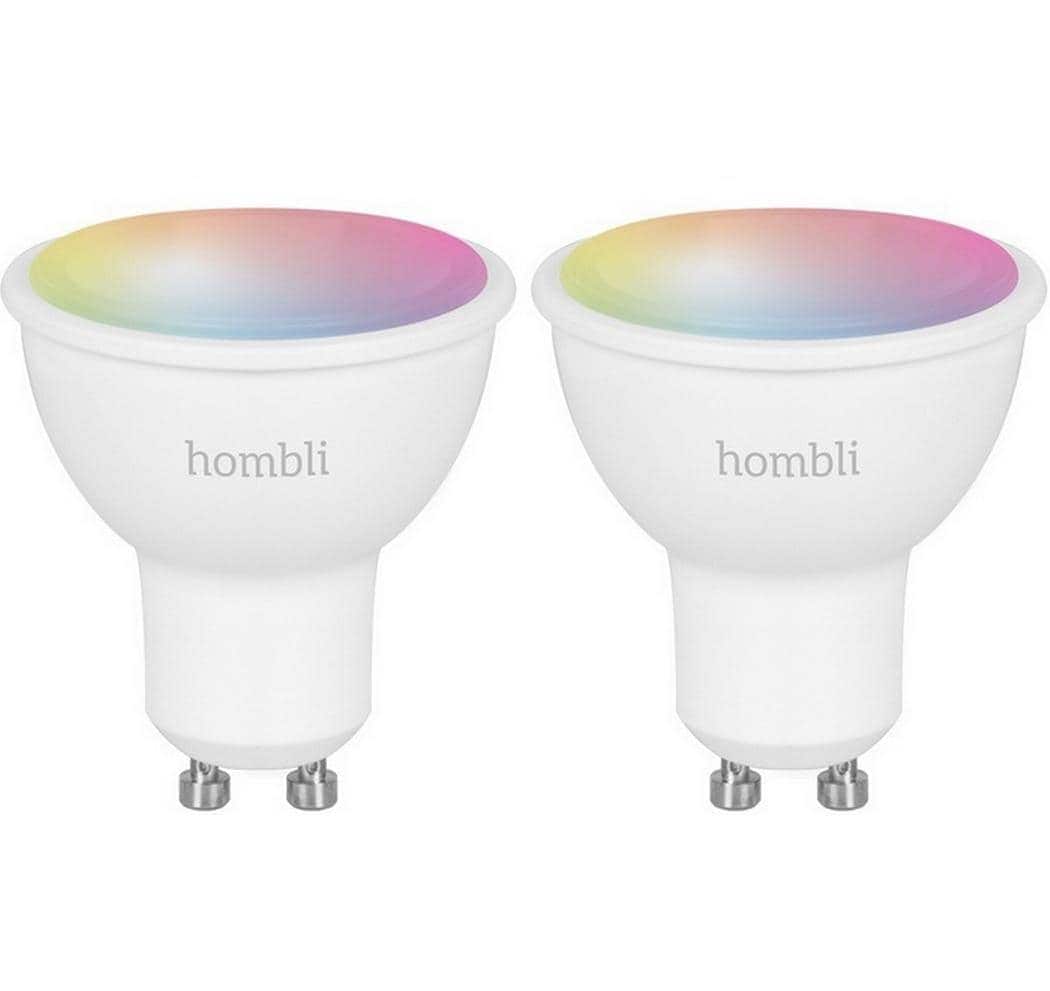 LED-Leuchtmittel »hombli GU10 (4.5W) RGB + CCT 1+1 Pack«, GU10, Farbwechsler