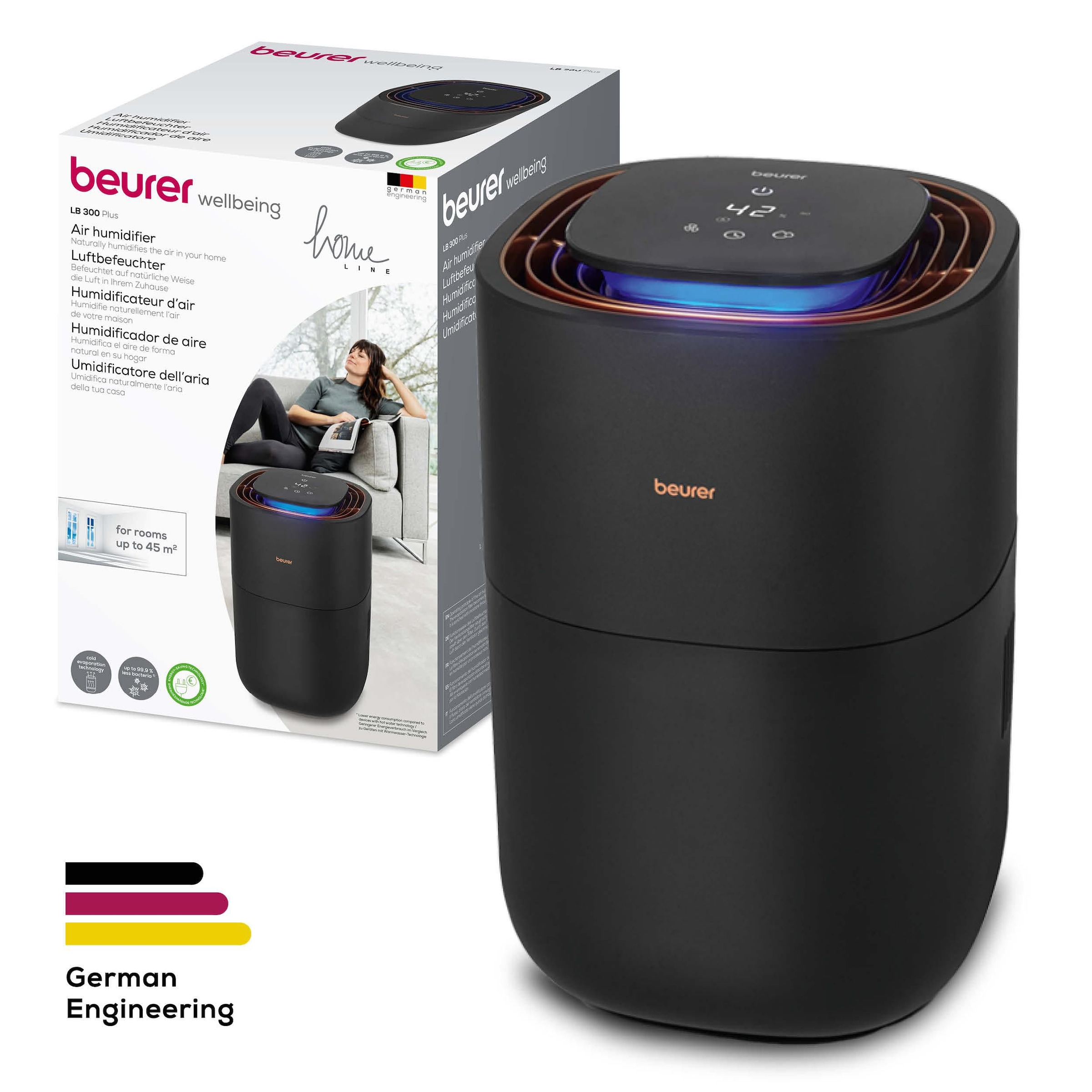 BEURER Humidificateur d'air »LB 300 Plus« 3 l Wassertank Pour pièces jusqu’à env. 45m²