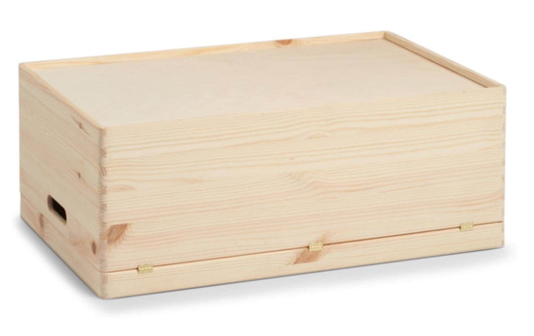 Zeller Present Kiste »mit Deckel 60 x 24 cm, Nature«