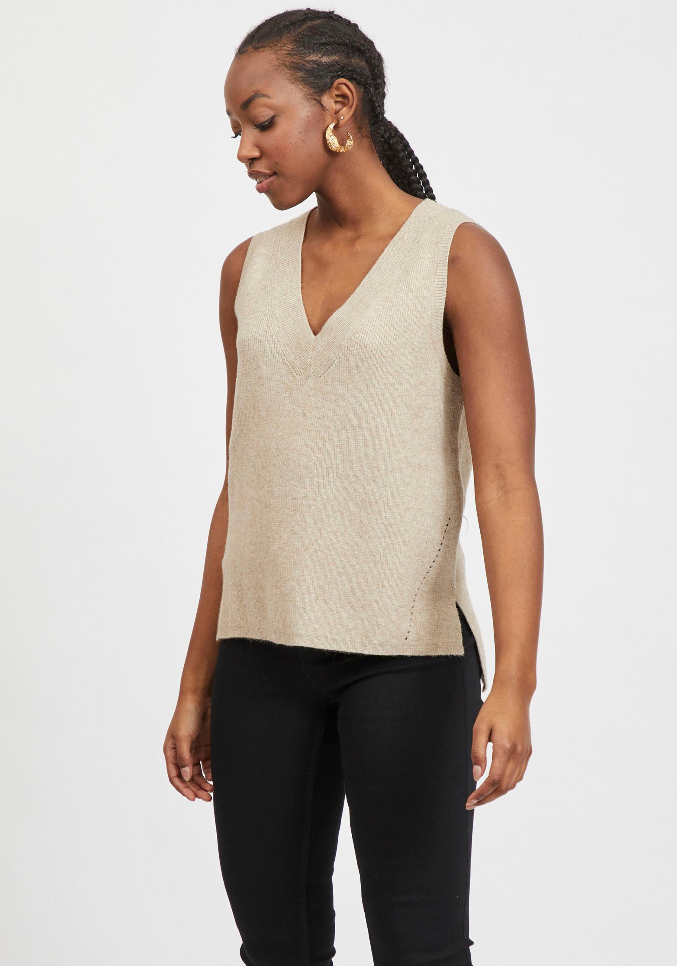 Image of Vila Pullunder »VIRIL-PULLUNDER«, mit schönem V-Ausschnitt bei Ackermann Versand Schweiz