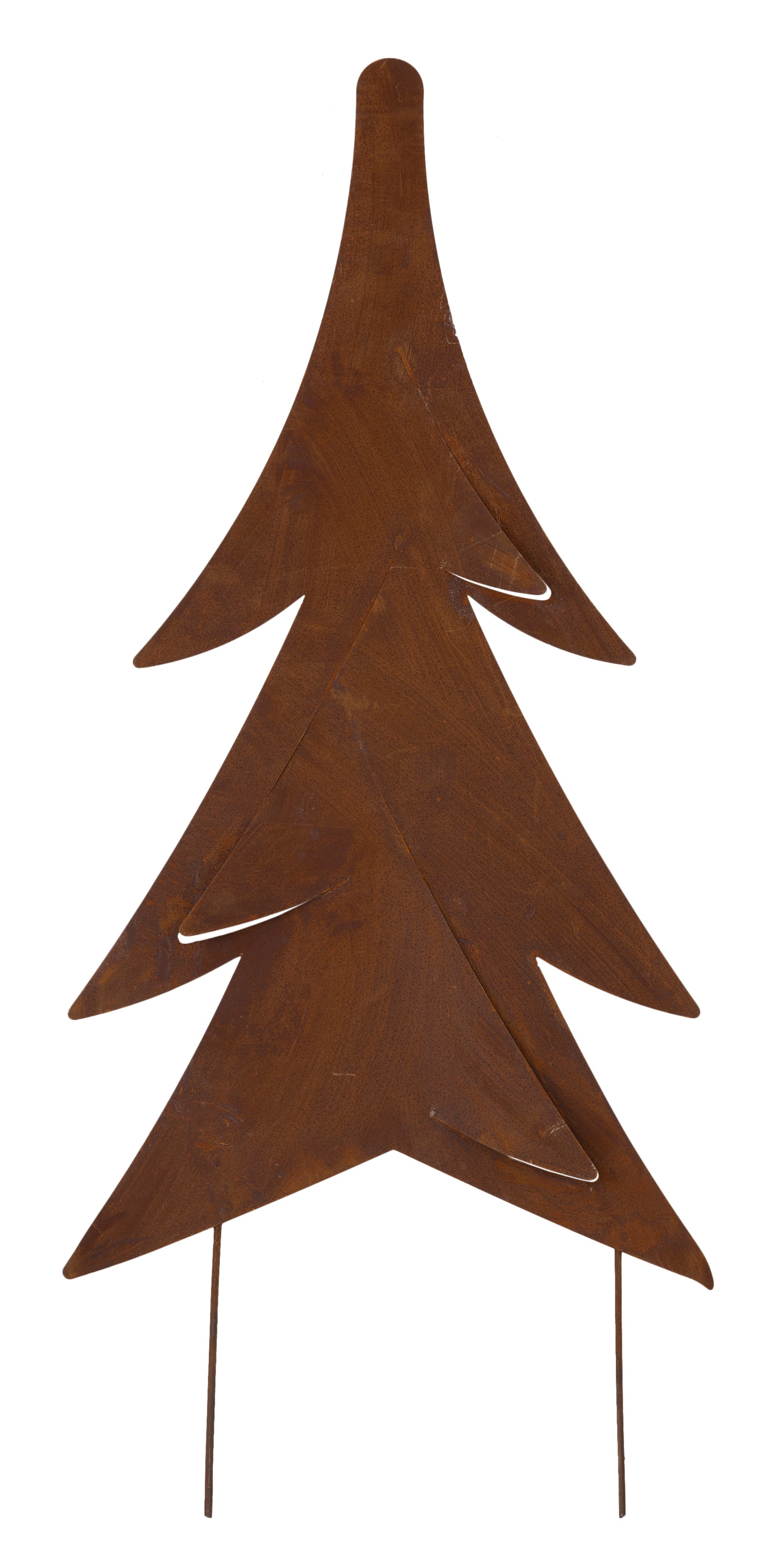 Image of my home Dekobaum »Tanne«, Gartenstecker aus Metall, mit rostiger Oberfläche, Höhe ca. 100 cm bei Ackermann Versand Schweiz