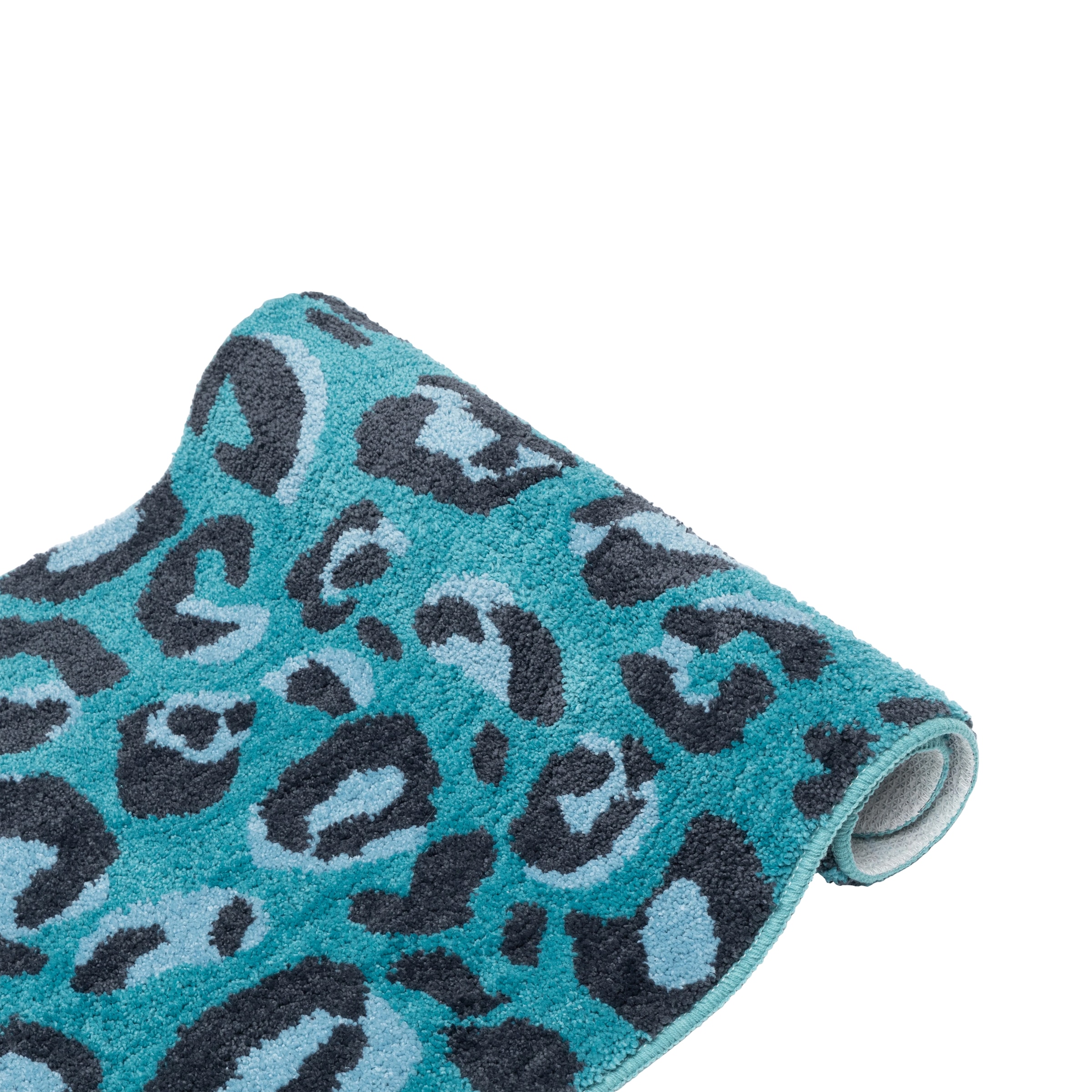 GOODproduct Badematte »Regona Leo, Badvorleger, Badezimmer Teppich, Duschvorleger« Höhe 10 mm rutschhemmend beschichtet fussbodenheizungsgeeignet | schnell trocknend Leoparden-Muster, Animal Print, modern