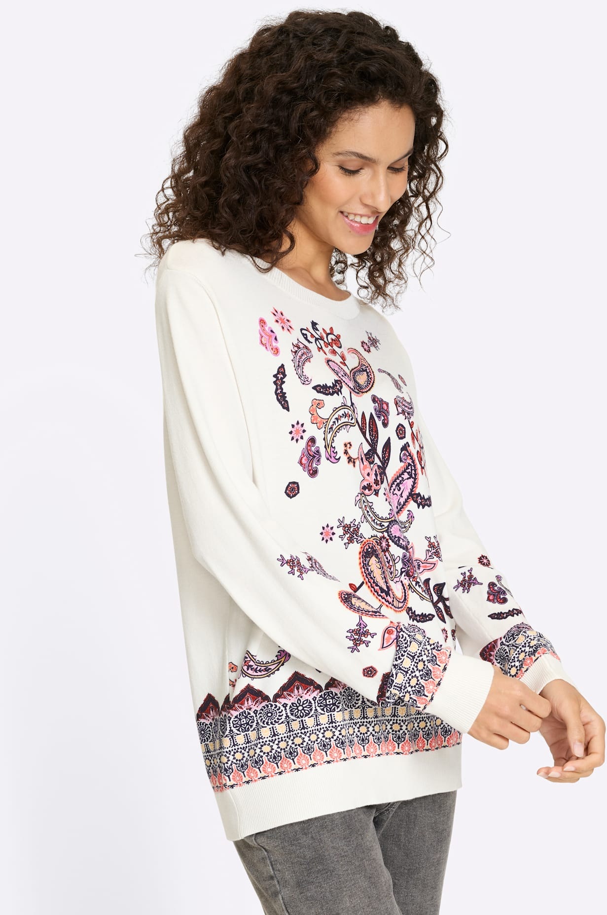 heine Pull en tricot »Druck-Pullover«