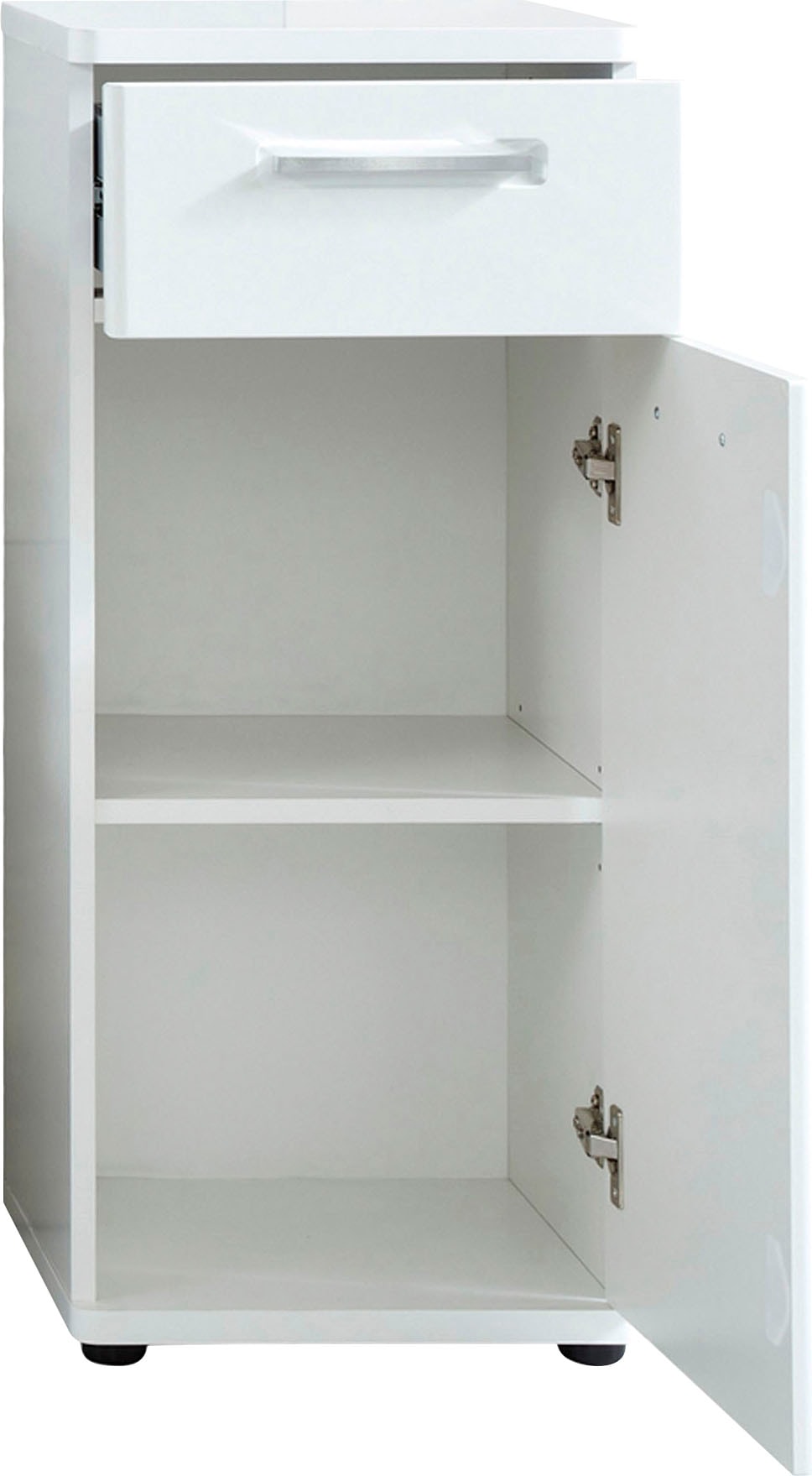welltime Unterschrank »Mora«, Standschrank mit 1 Tür & 1 Schublade - (B/T/H) 37/34/87 cm