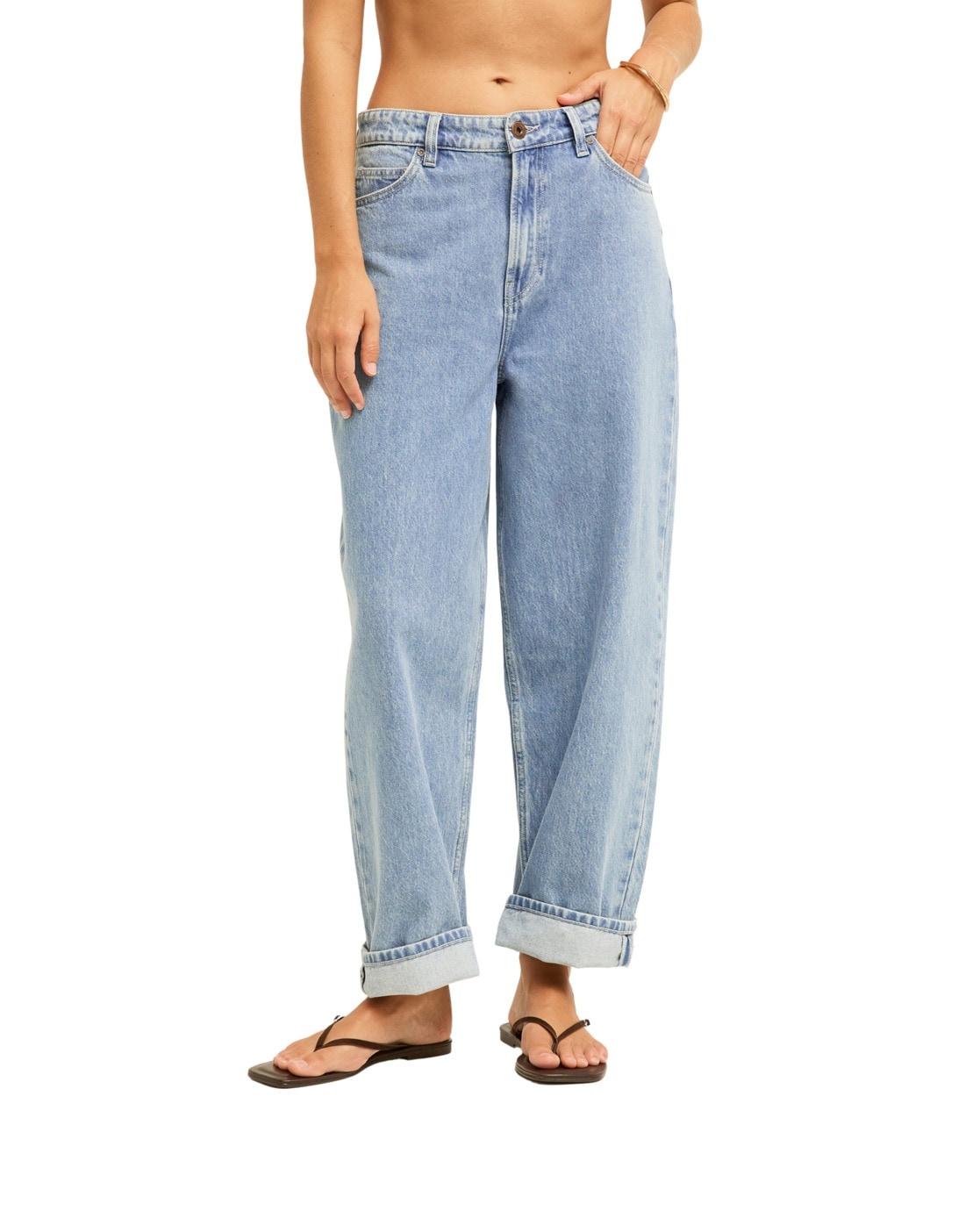Image of Billabong Relax-fit-Jeans "Holly Mid Waist"