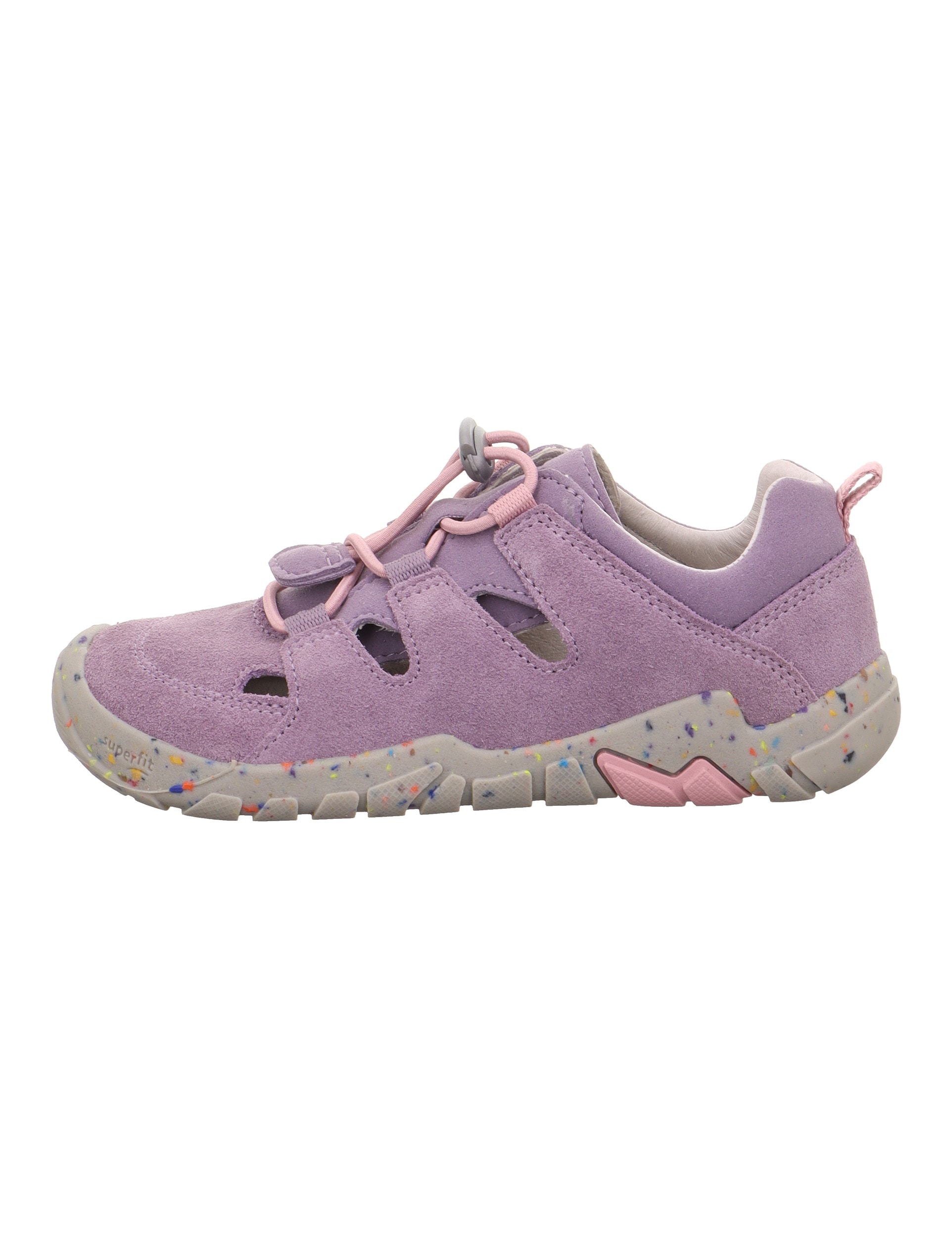 Superfit Slip-On Sneaker »TRACE WMS: mittel«  Sandale, mit Schnellverschluss, Grössenschablone zum Download