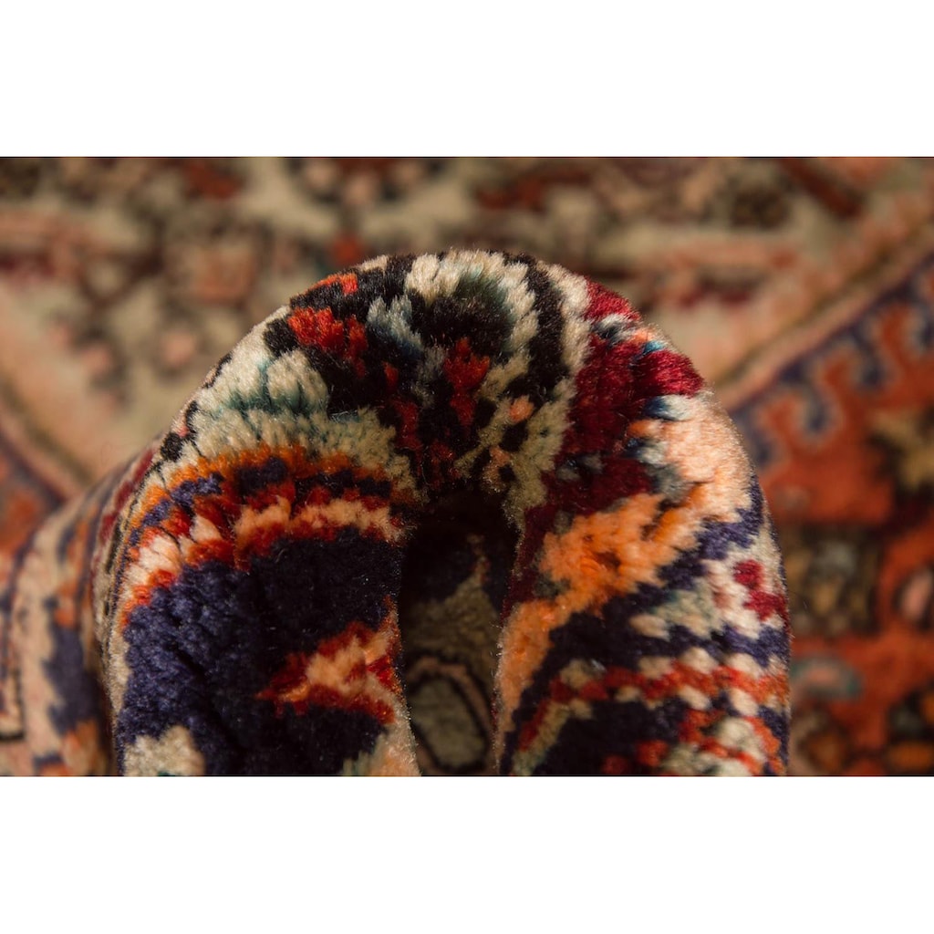 morgenland Wollteppich »Bidjar Teppich handgeknüpft blau«, rechteckig