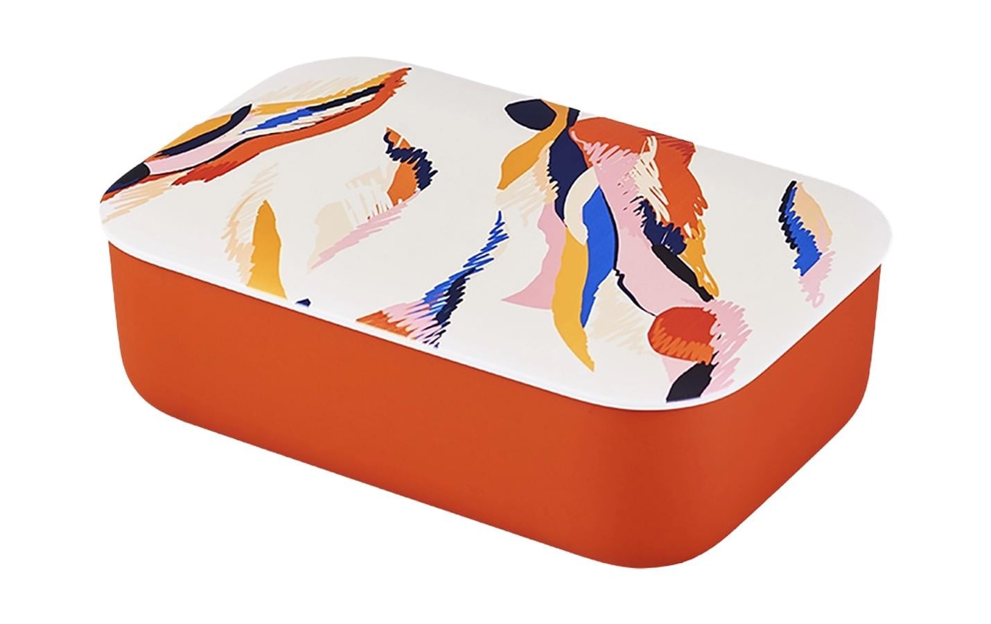Image of Lunchbox "BioLoco Classic – abstract pattern"