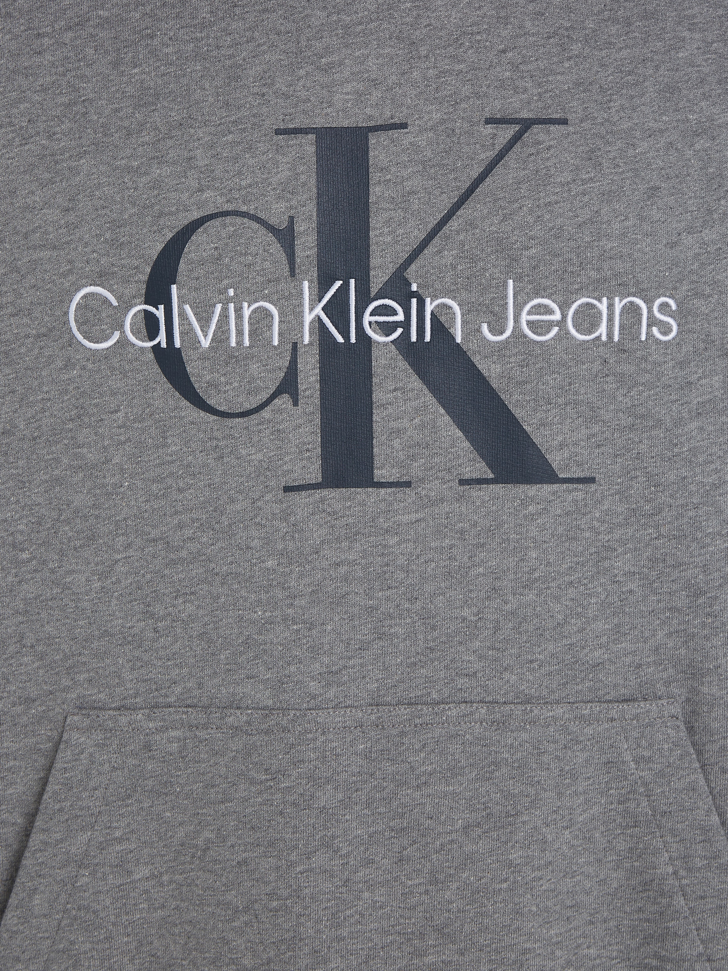 Calvin Klein Jeans Kapuzensweatshirt »SEASONAL MONOLOGO REGULAR HOODIE«, mit Logodruck und Stickerei