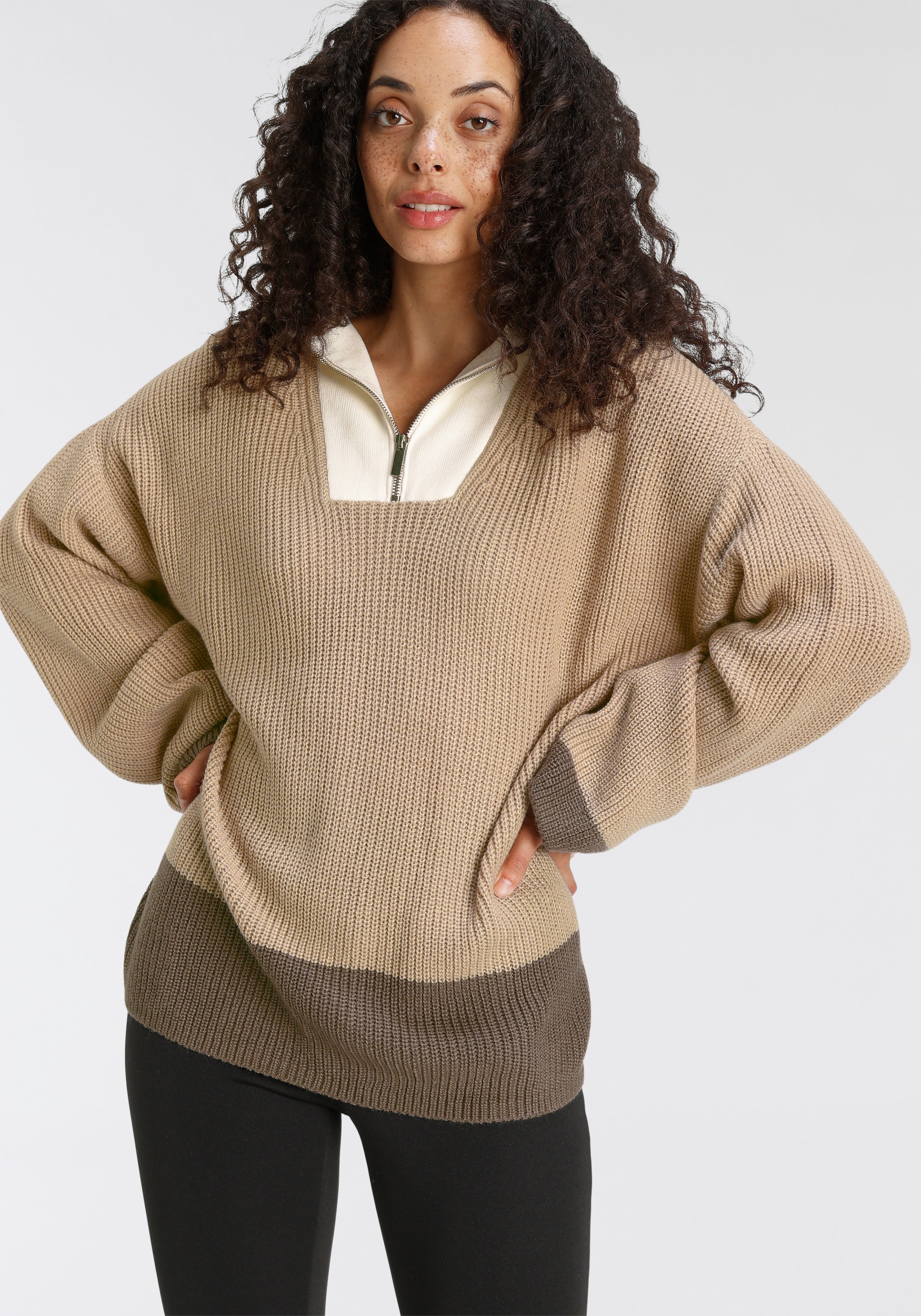 Image of Boysen's Troyer, im color blocking NEUE KOLLEKTION bei Ackermann Versand Schweiz