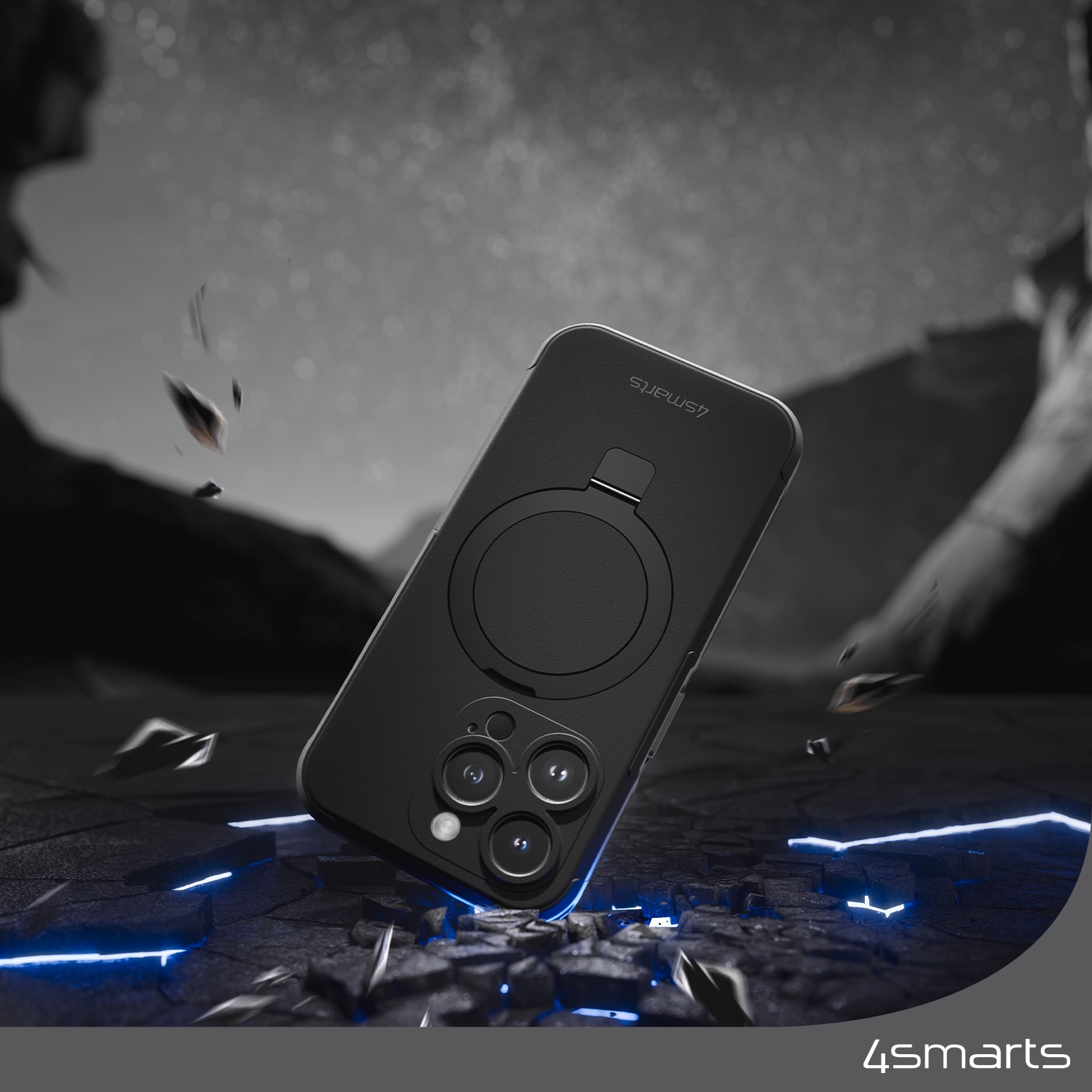 4smarts Backcover »Defend Case Magic Stand«, Apple iPhone 15 Pro, für iPhone 15 Pro
