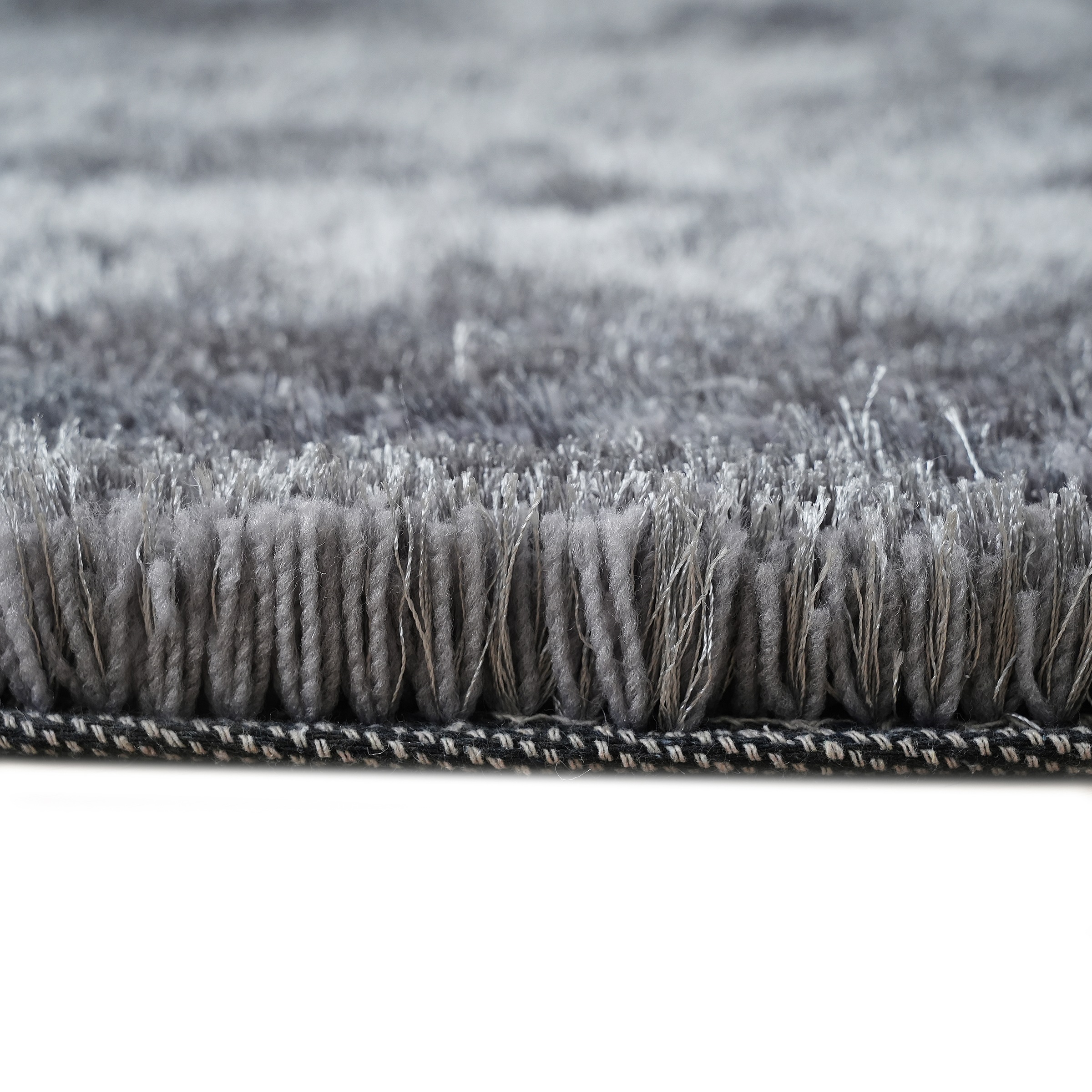 Bruno Banani Hochflor-Teppich »Dana Teppich, Kundenliebling«, rund, 30 mm Höhe, unifarben, Mikrofaser Teppiche, Wohnzimmer, Schlafzimmer, Esszimmer