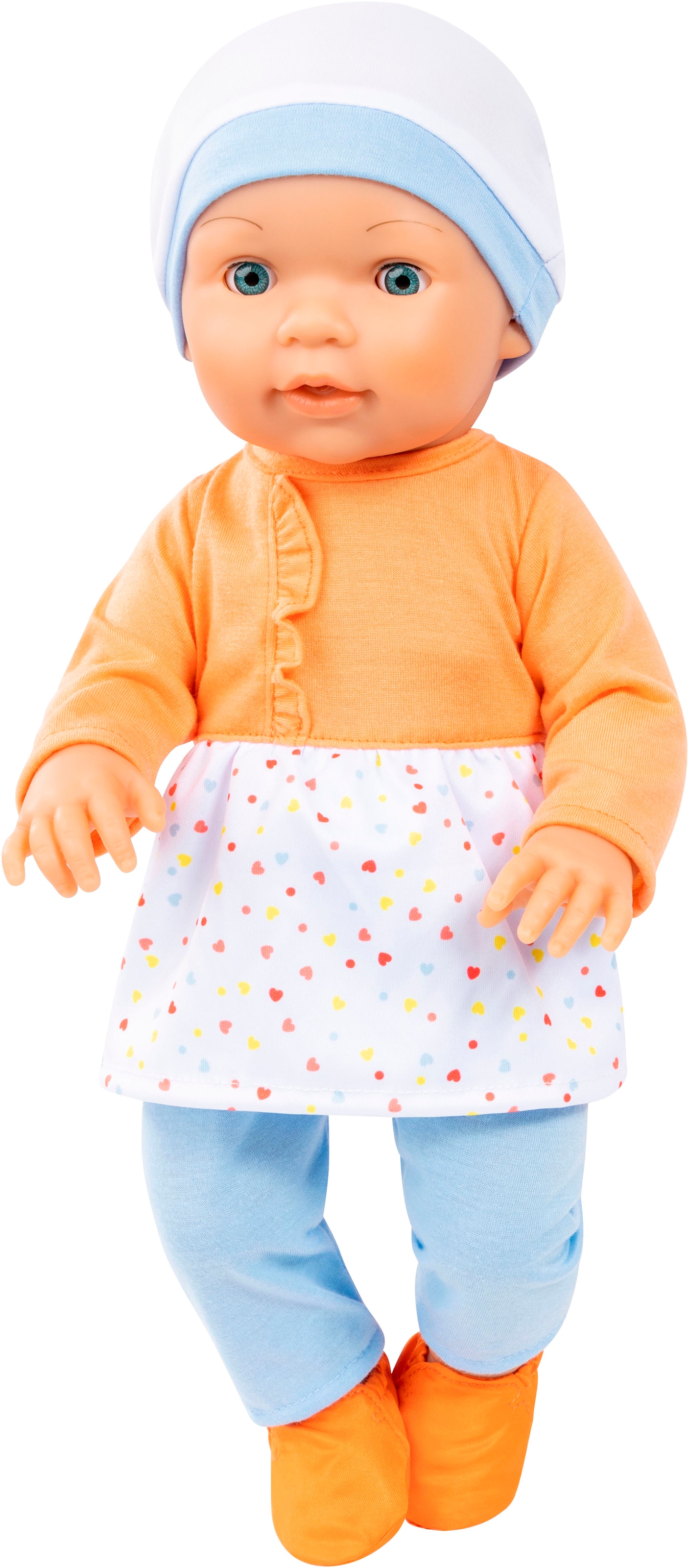 Bayer Vêtements de poupées »Kleid/Hose orange«