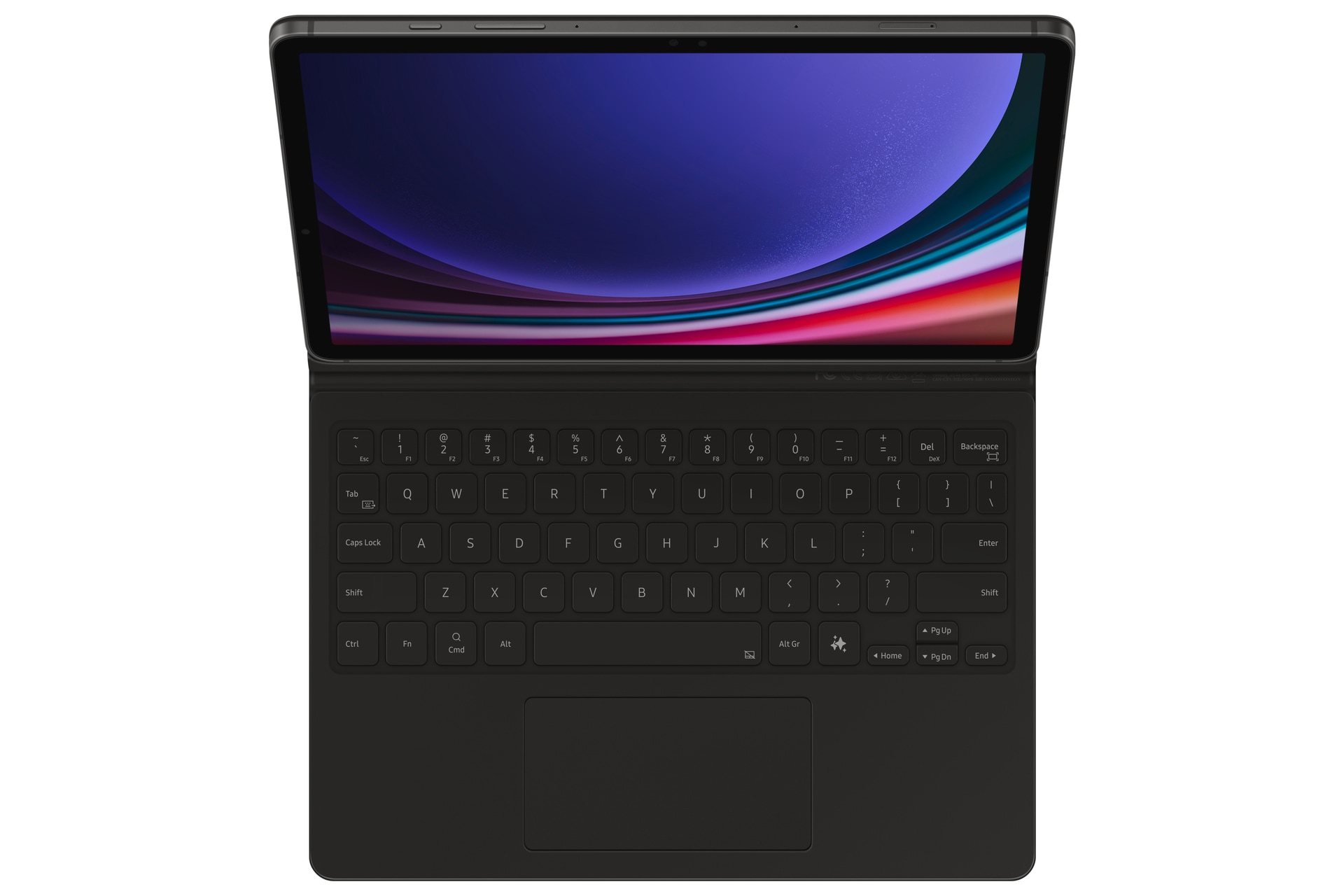 Samsung Tablet-Hülle »Book Cover Keyboard für Galaxy Tab S9 | S9 FE | S10 FE«, Tastatur Cover, Schutzhülle, Tablethülle, Case, Schutzcase, stossfest