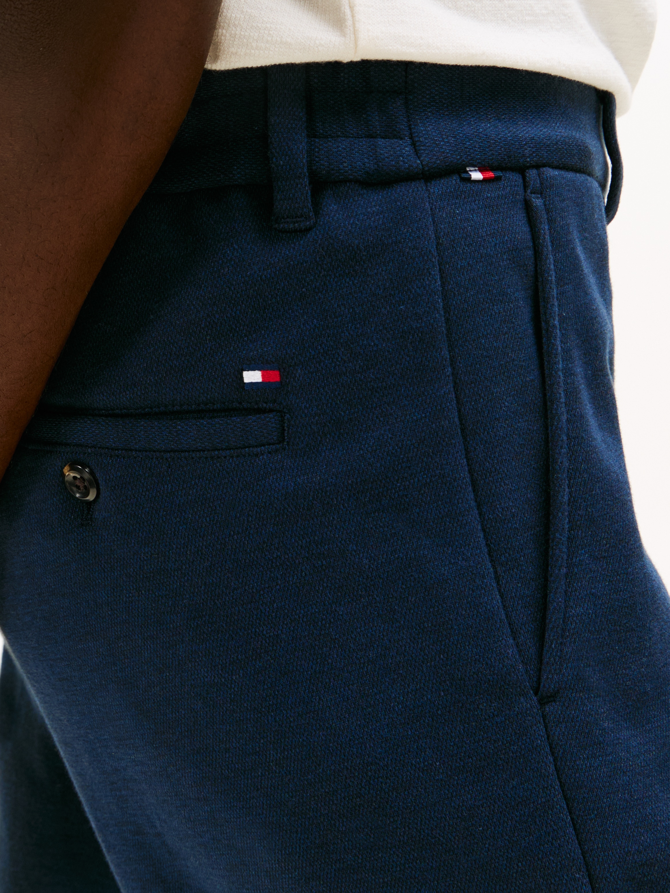 Tommy Hilfiger Pantalon en tissu »HARLEM TWO TONE«  Pique, tapered fit