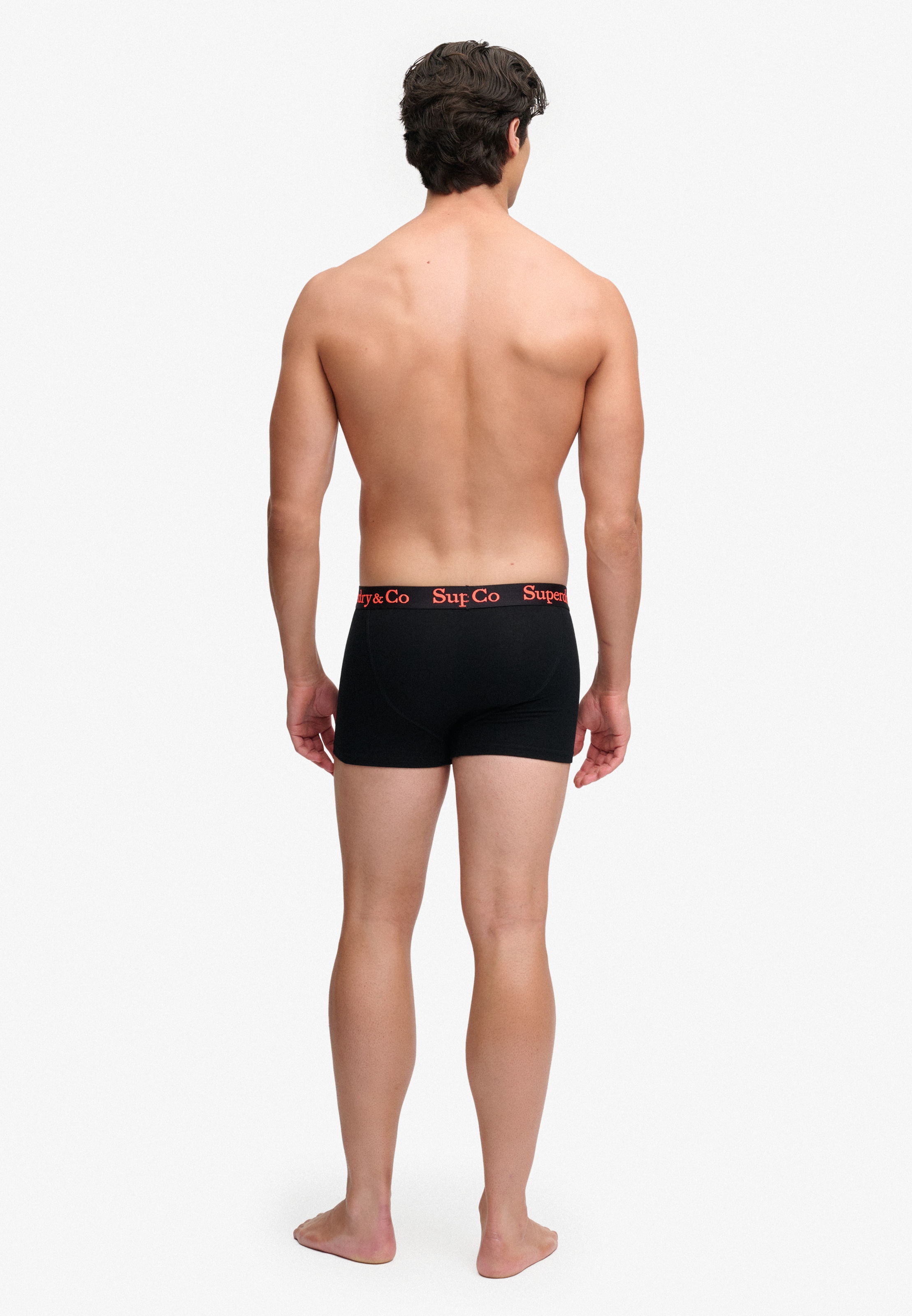 Superdry Boxers »SDRY & CO TRUNK TRIPLE PACK« Paquet, 3 cuis Mélange de coton, coupe slim