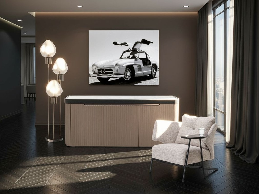 Kare Design Tableau en verre »Automotive Beauty 40x50cm« 1, 