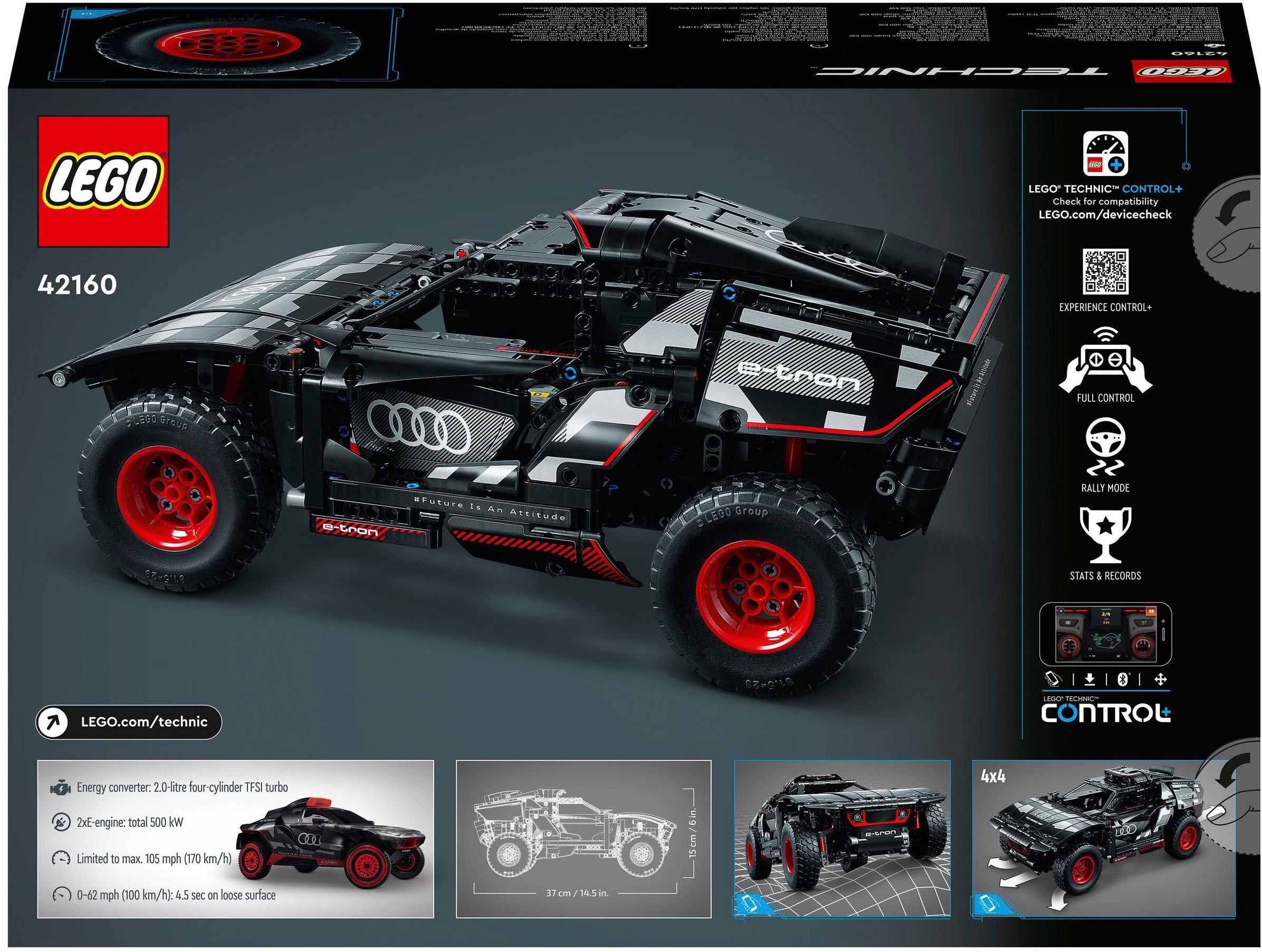 LEGO® Pions de construction »Audi RS Q e-tron (42160), LEGO® Technic« Made in Europe