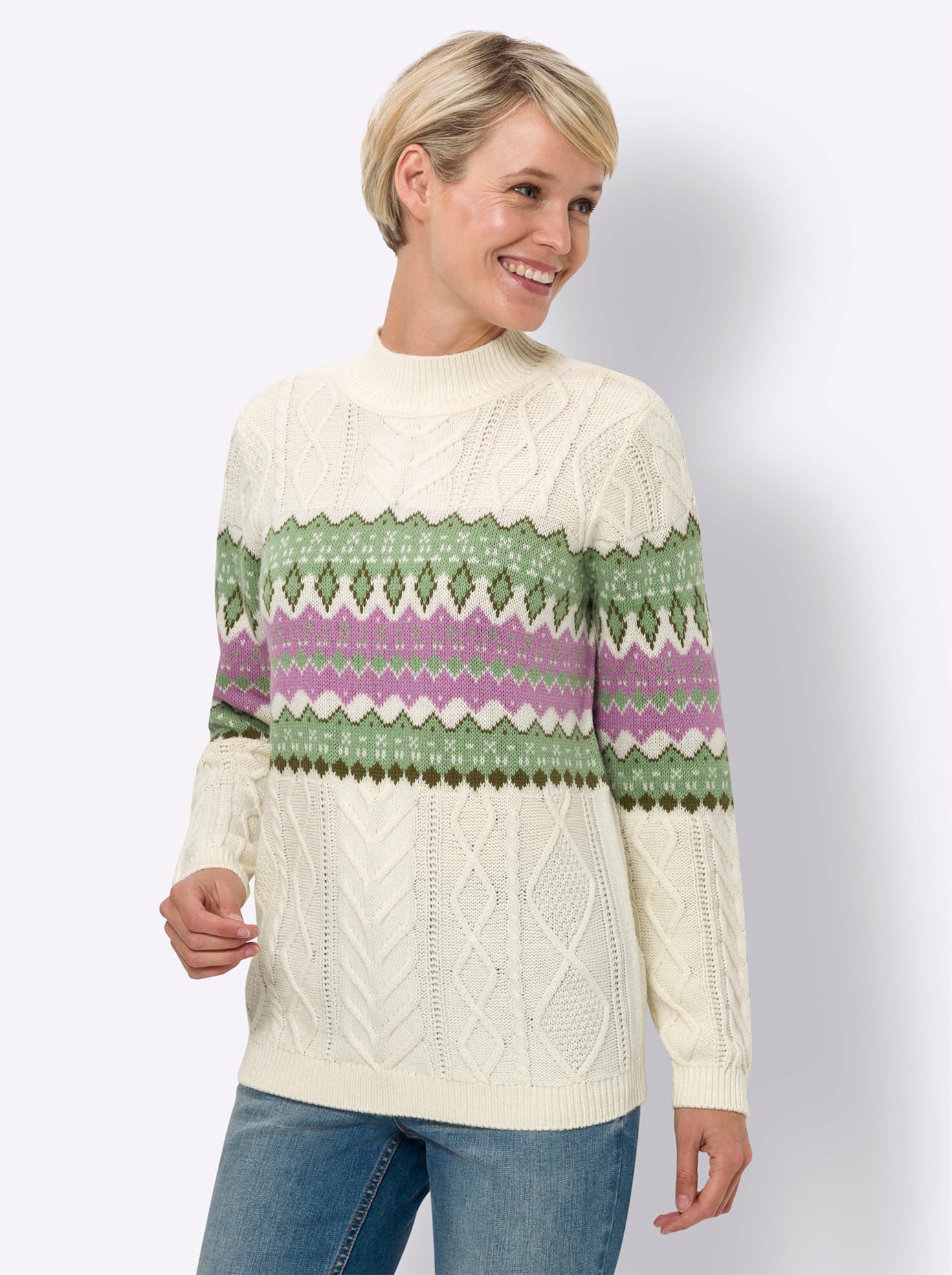 Classic Basics Stehkragenpullover »Stehkragen-Pullover«