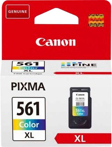 Image of Canon Tintenpatrone "CL-561XL" original Druckerpatrone 561 cyan/magenta/gelb XL