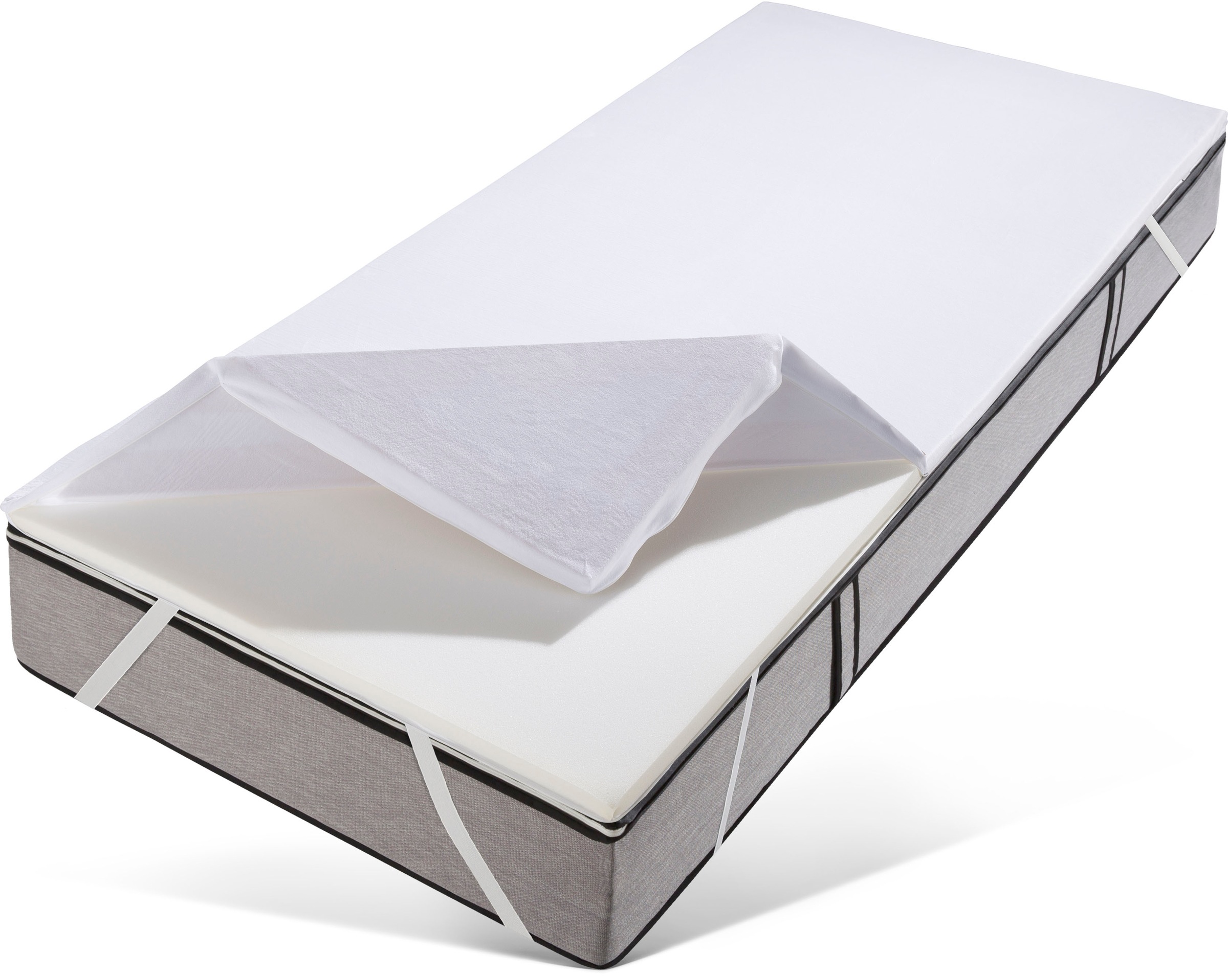 Image of Traumecht Topper »Rylee«, (1 St.), Besonders kuscheliger Bezug und eine Druckentlastung wie beim Schlafen auf Wolken bei Ackermann Versand Schweiz