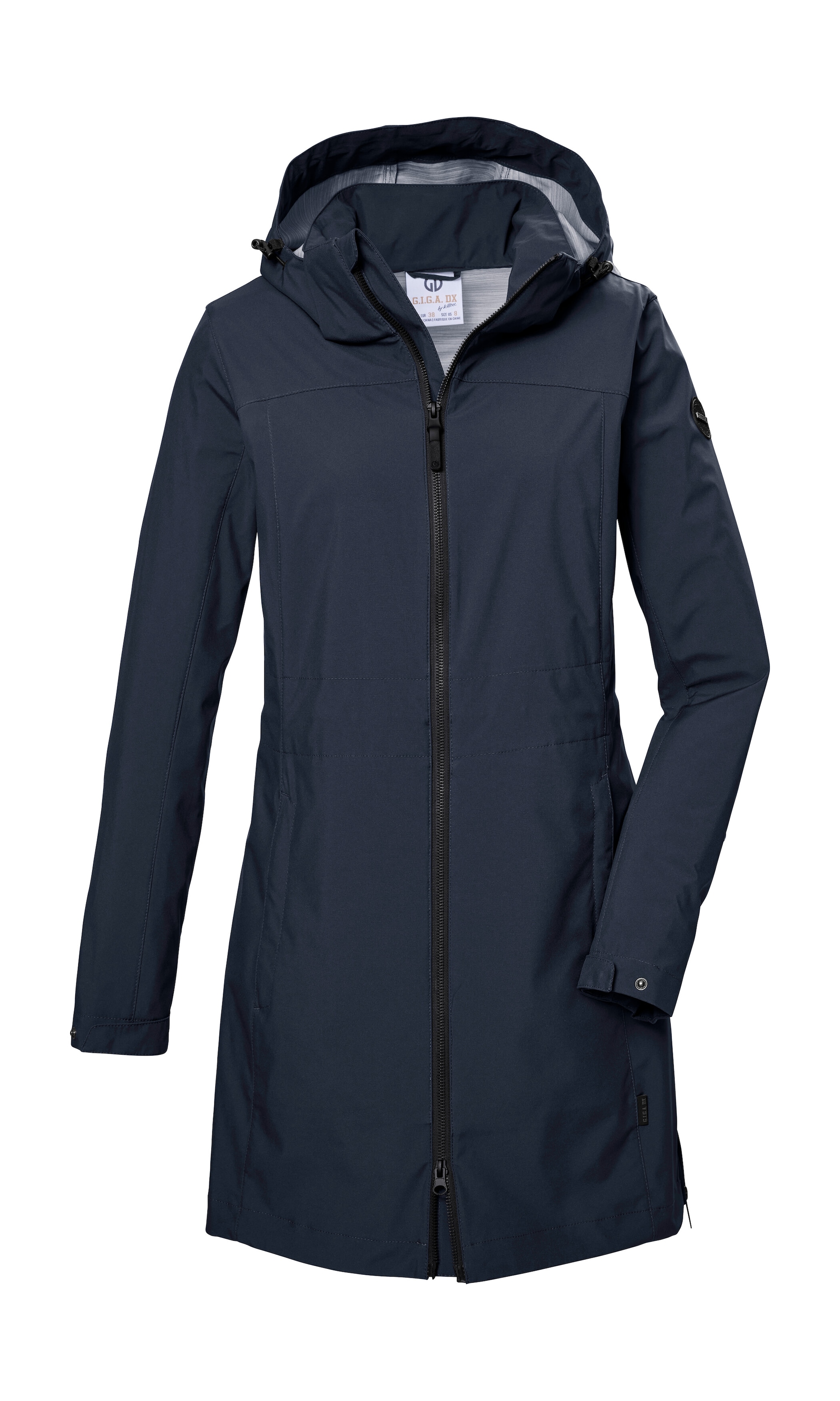 G.I.G.A. DX by killtec Softshellparka »GS 76 WMN SFTSHLL PRK«, Wasserdichter, atmungsaktiver Softshell Parka, PFAS-frei imprägniert