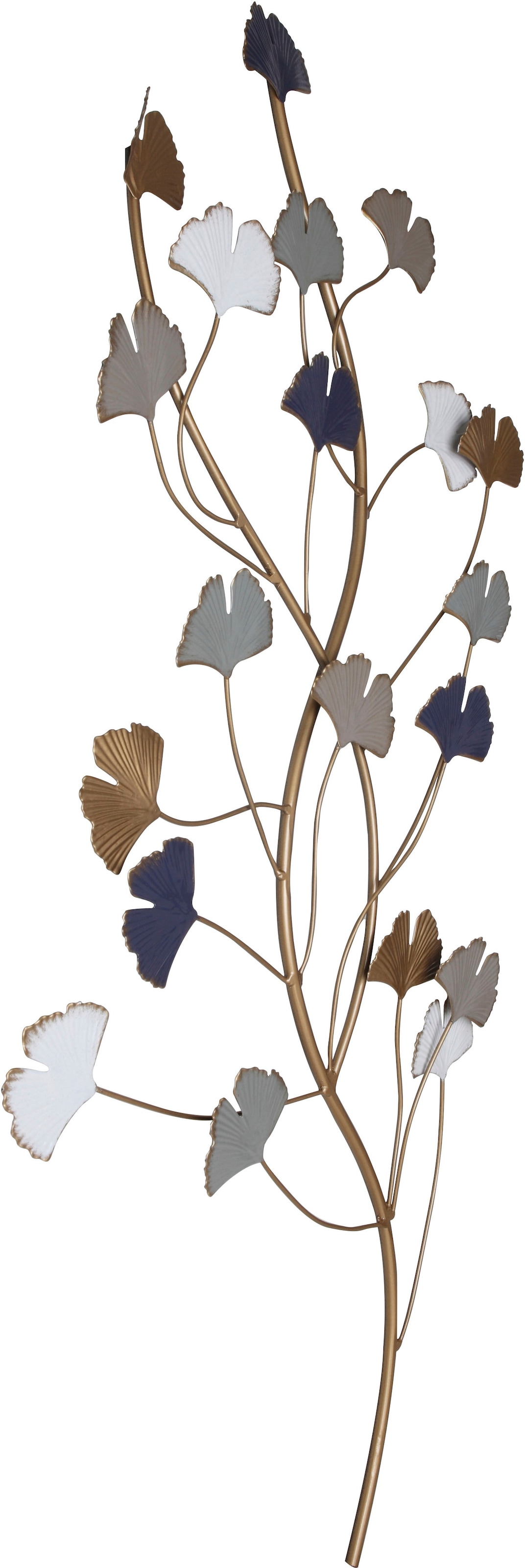 GOODproduct Objet de décoration murale »Gingko« Wanddeko, aus Metall