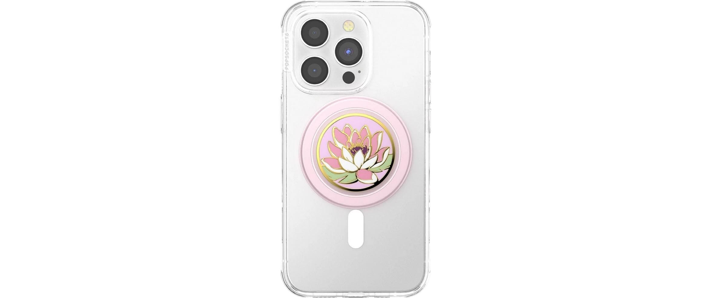 Popsockets Handy-Halterung »Enamel Water Lily MagSafe«
